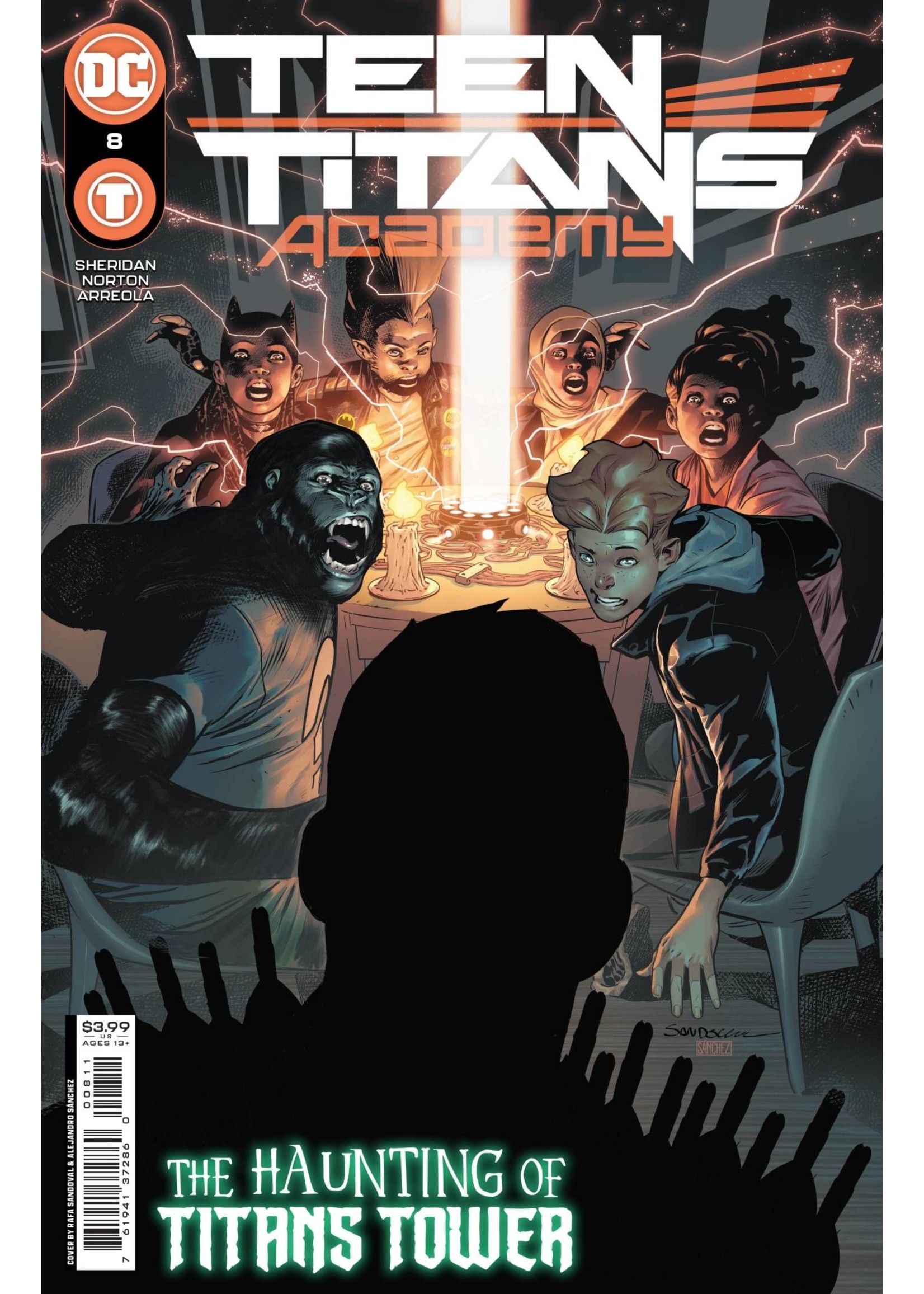 . TEEN TITANS ACADEMY #8 CVR A RAFA SANDOVAL