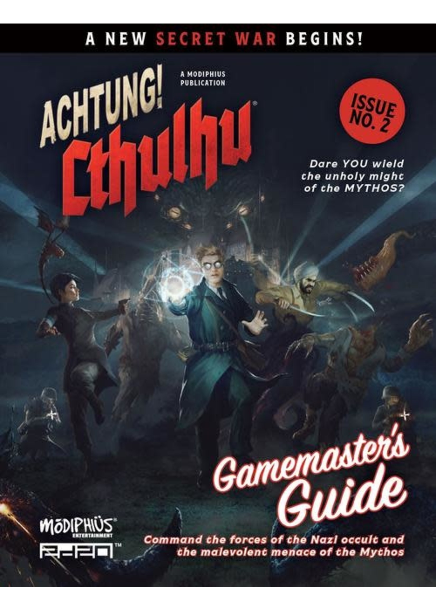 MODIPHIUS ENTERTAINMENT ACHTUNG! CTHULHU 2D20: GAMEMASTER'S GUIDE