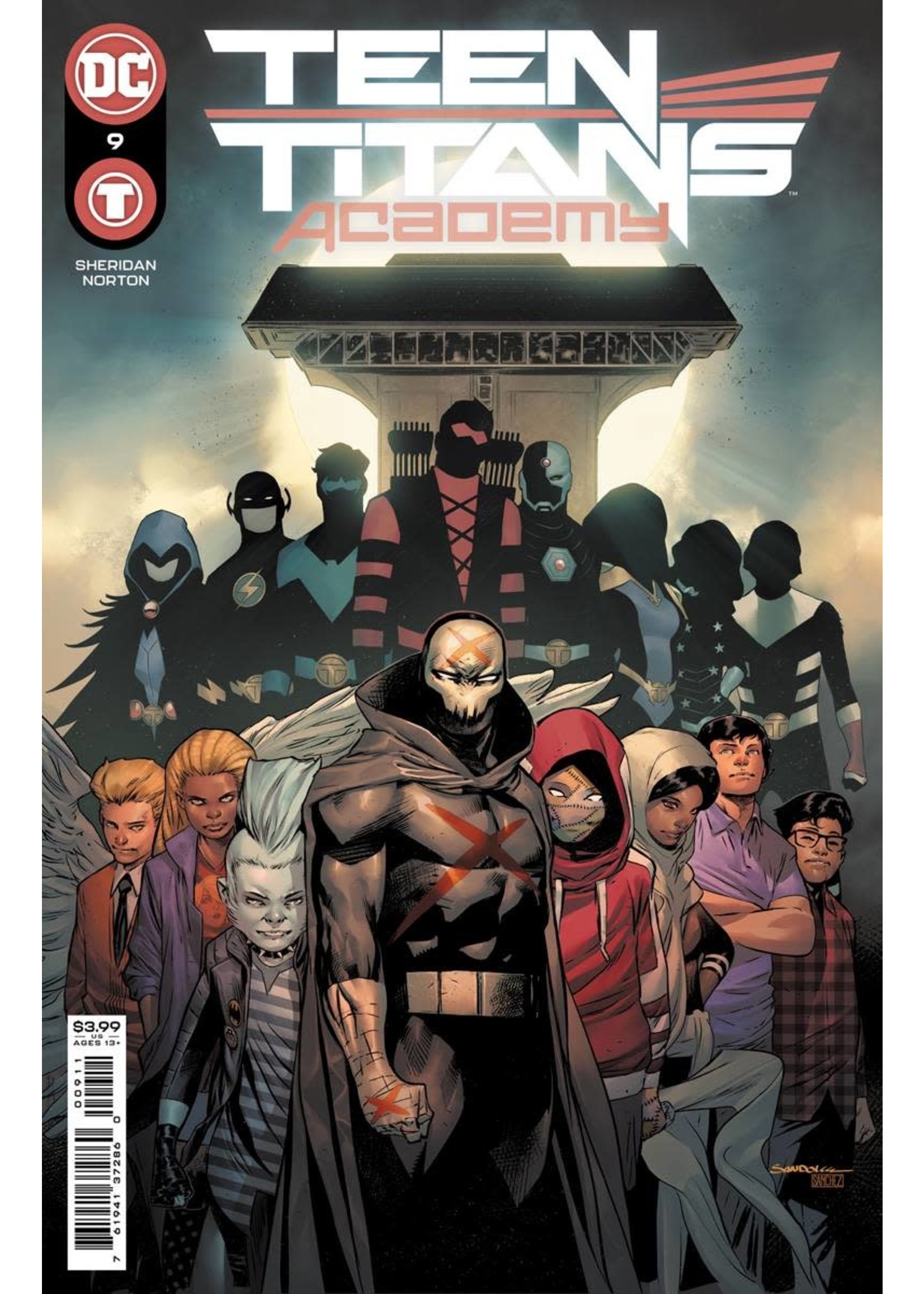. TEEN TITANS ACADEMY #9 CVR A SANDOVAL