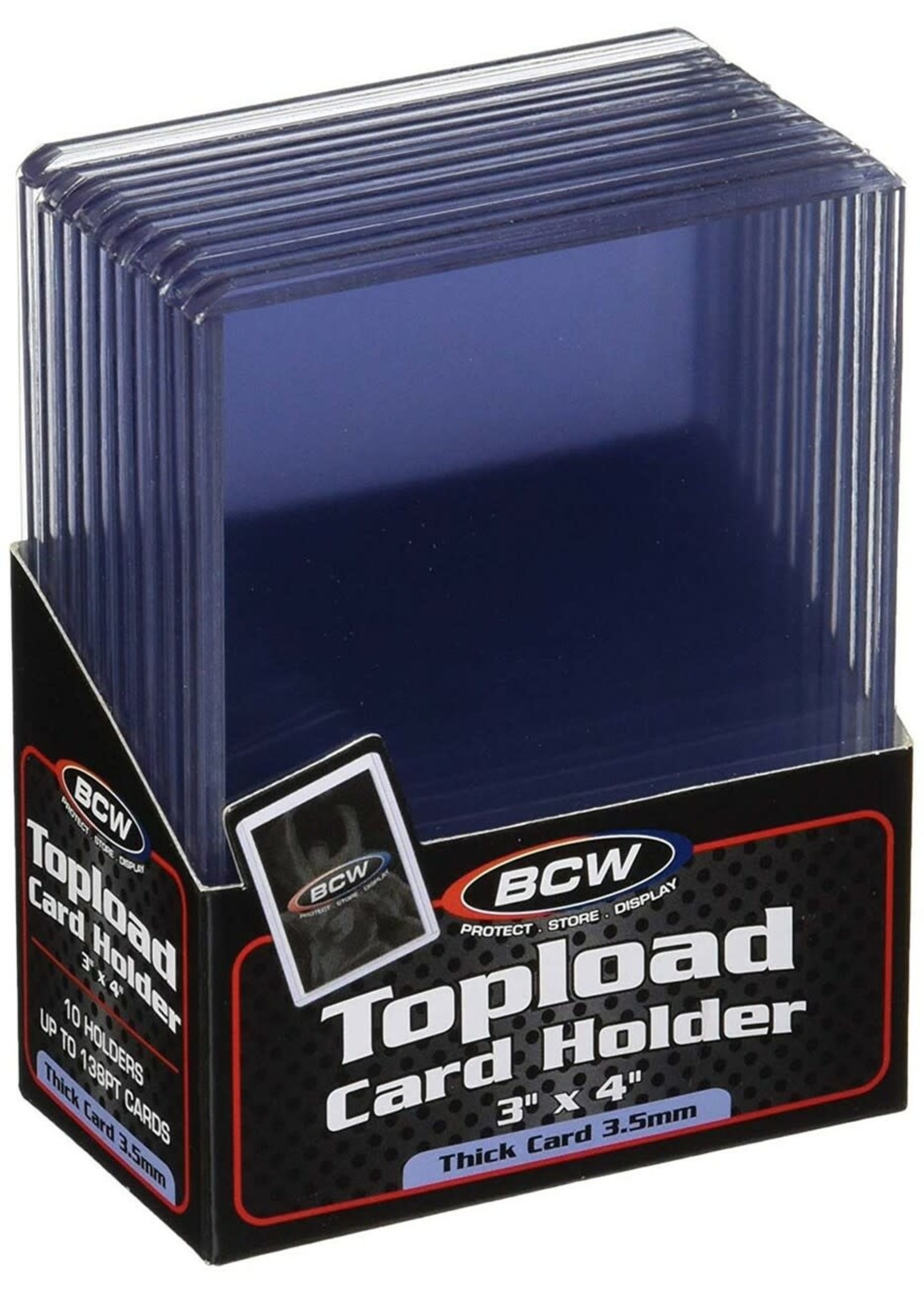 . BCW TOPLOAD CARD HOLDER 138pt