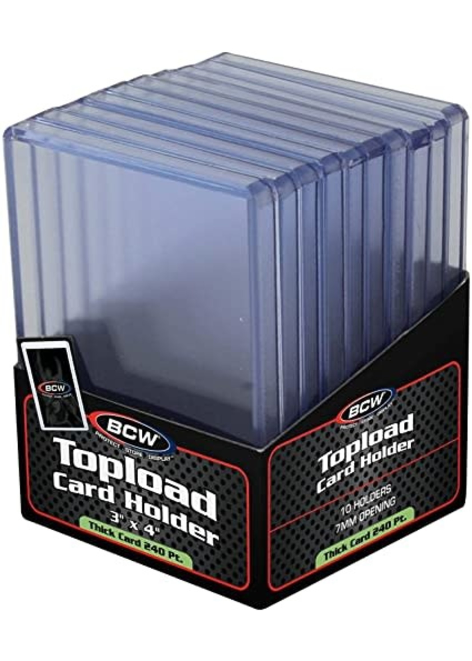 . BCW TOPLOAD CARD HOLDER 240pt