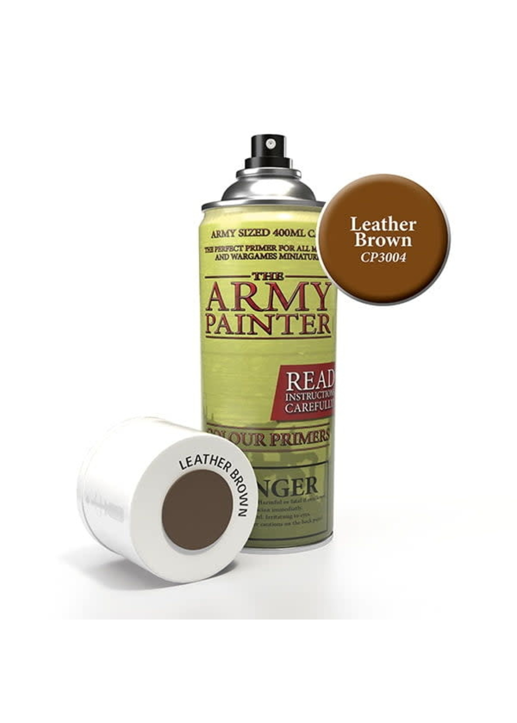 ARMY PAINTER COLOUR PRIMER LEATHER BROWN SPRAY