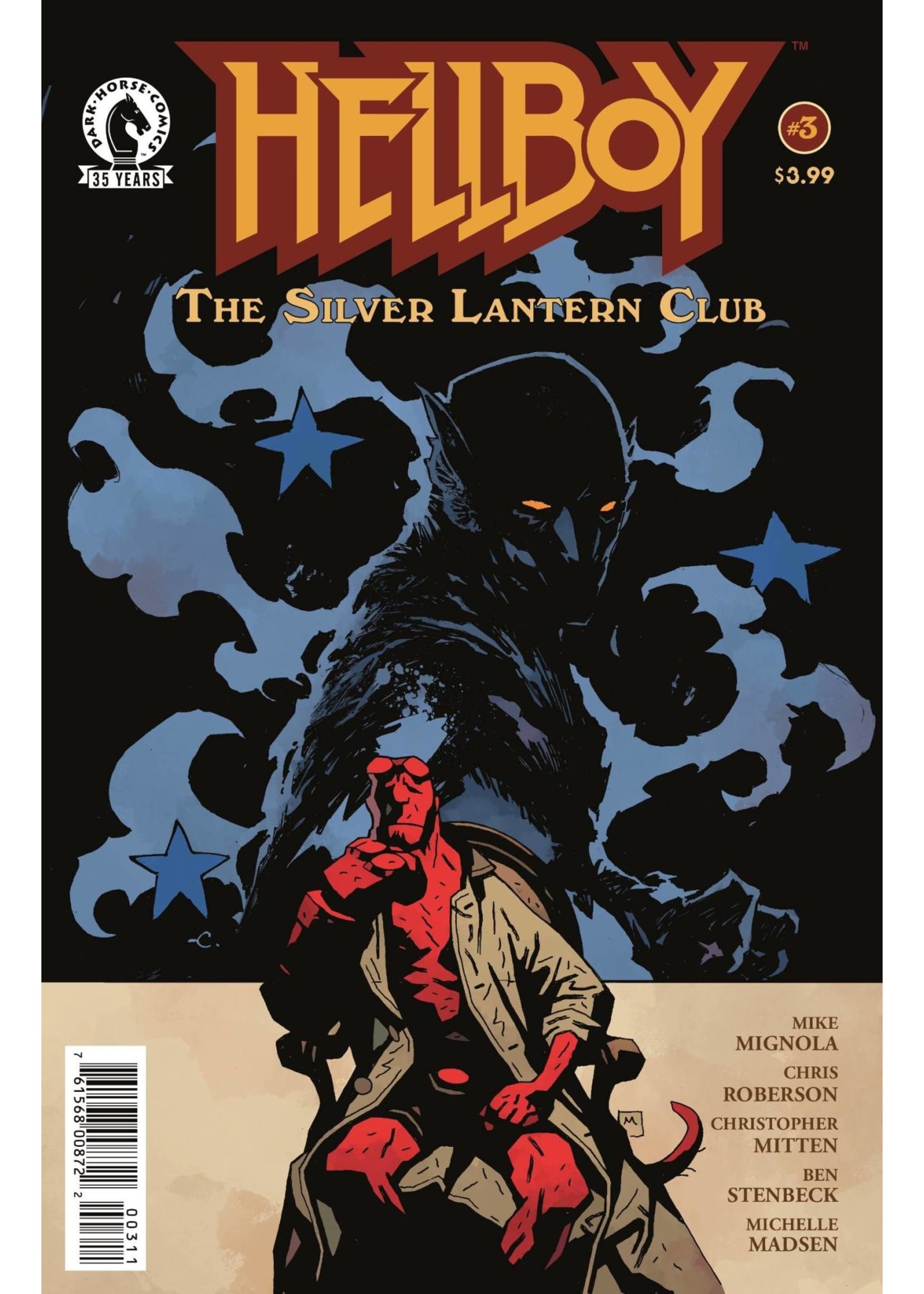 DARK HORSE HELLBOY SILVER LANTERN CLUB #3 (OF 5)