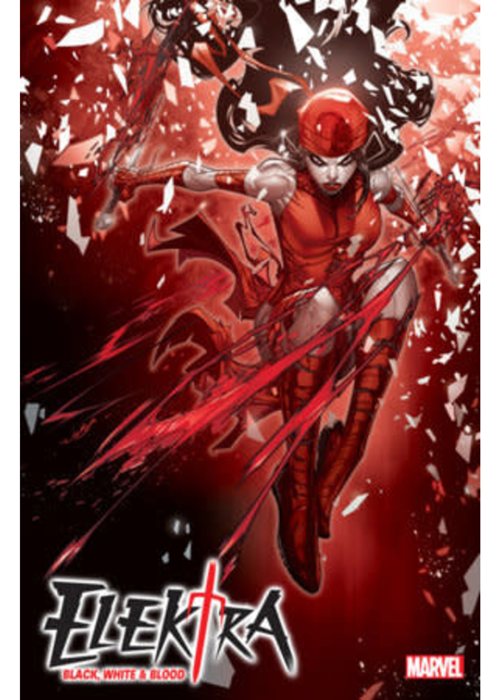 . ELEKTRA BLACK, WHITE & BLOOD #1 JONBOY VARIANT