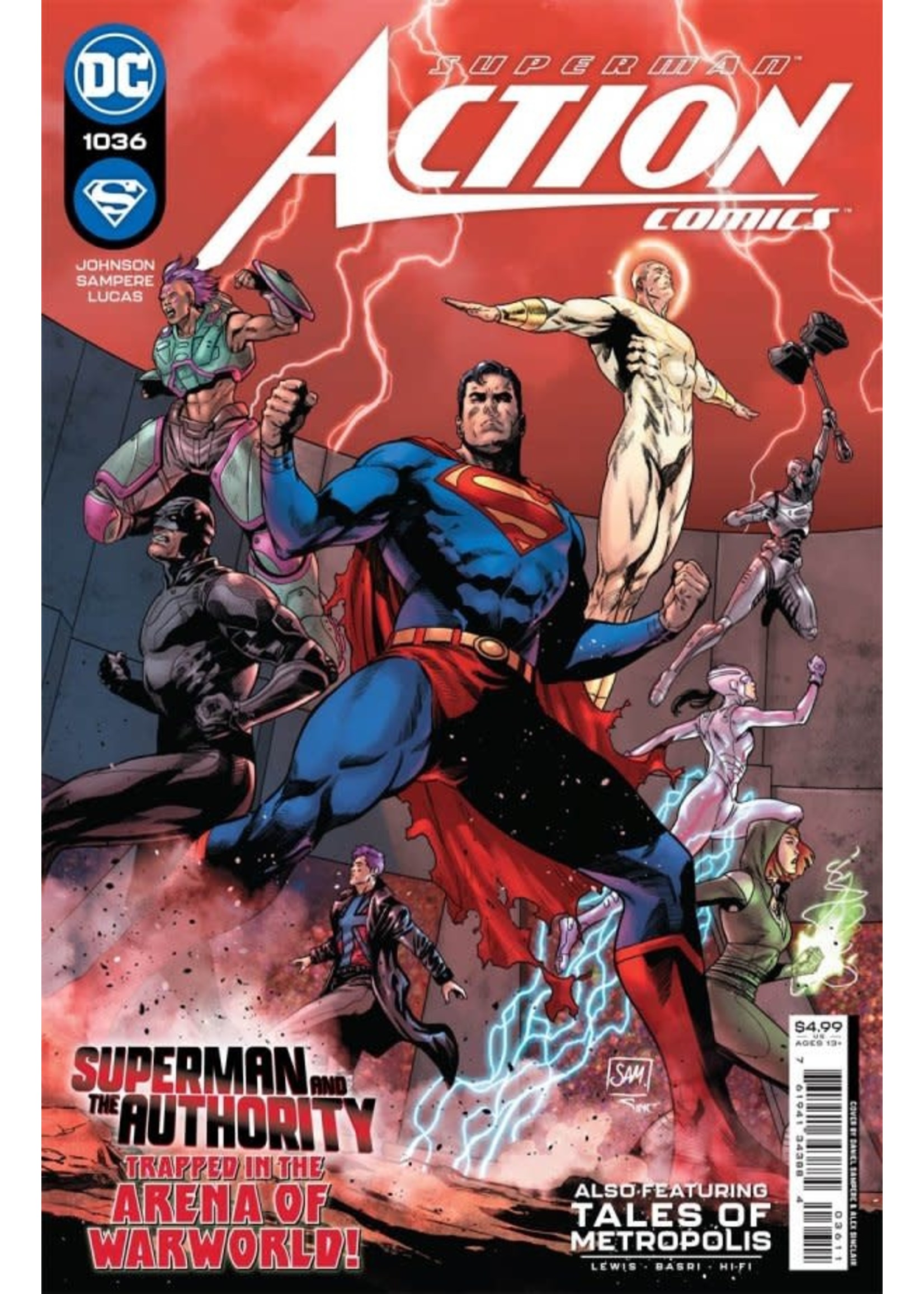 DC COMICS ACTION COMICS #1036 CVR A DANIEL SAMPERE