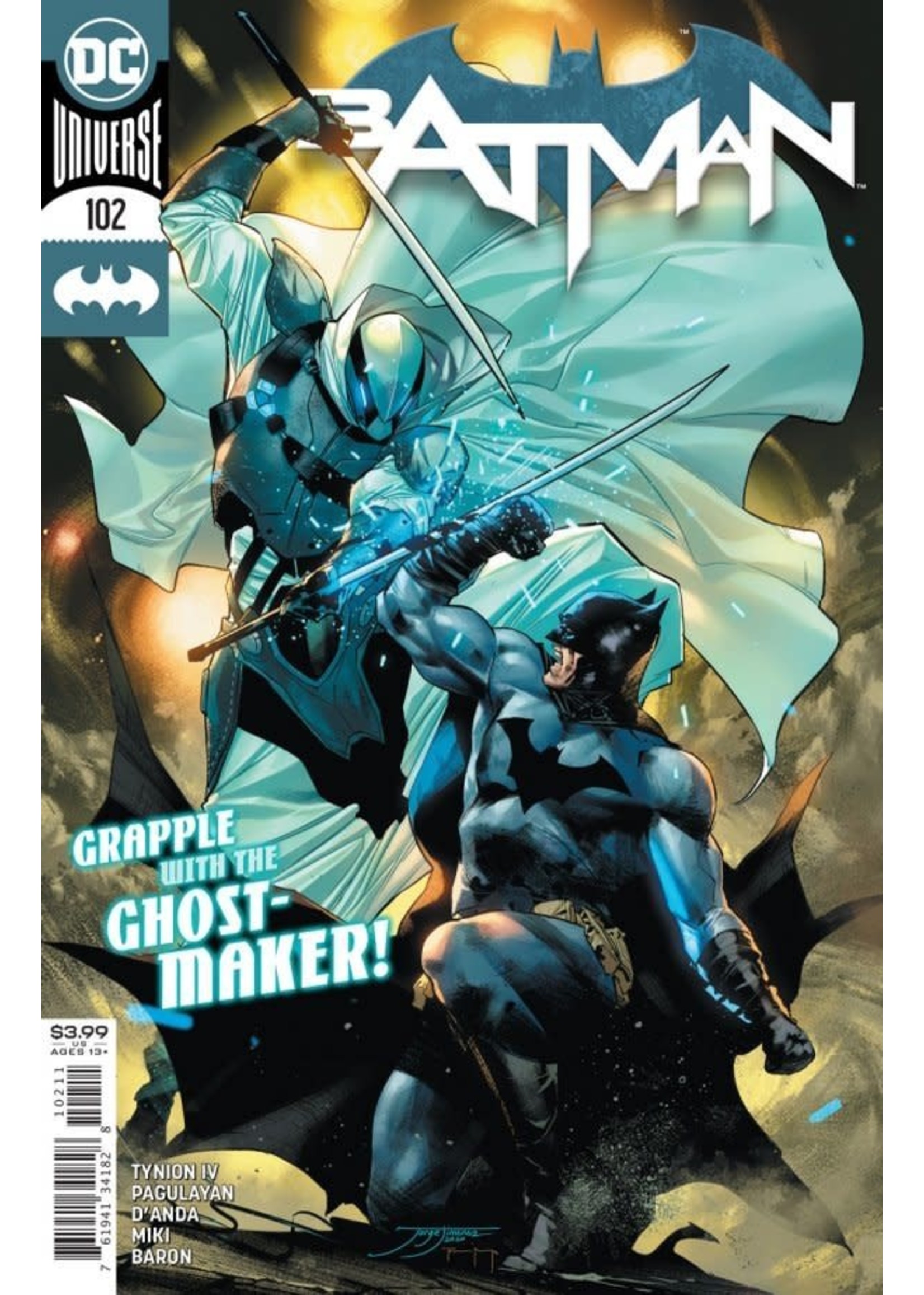 DC COMICS BATMAN (2016) #102 CVR A JORGE JIMENEZ