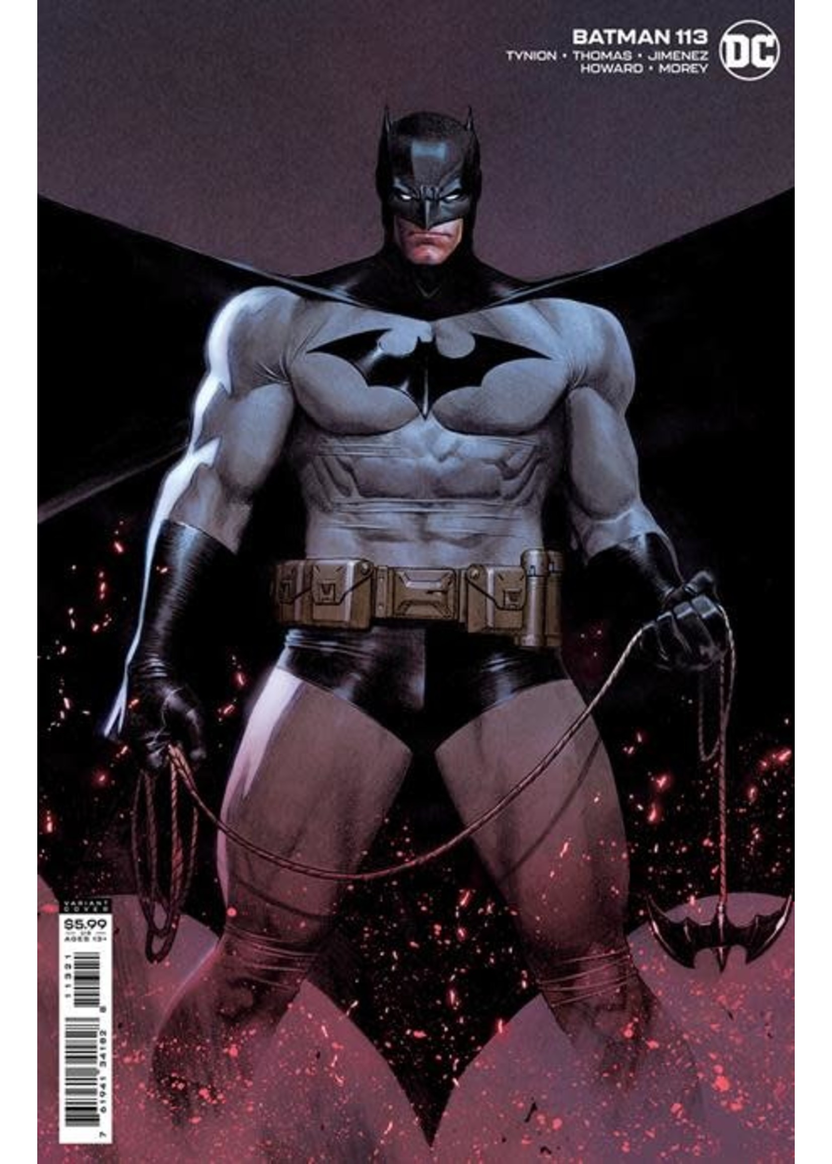 DC COMICS BATMAN (2016) #113 CVR B JORGE MOLINA CARD STOCK VAR (FEA