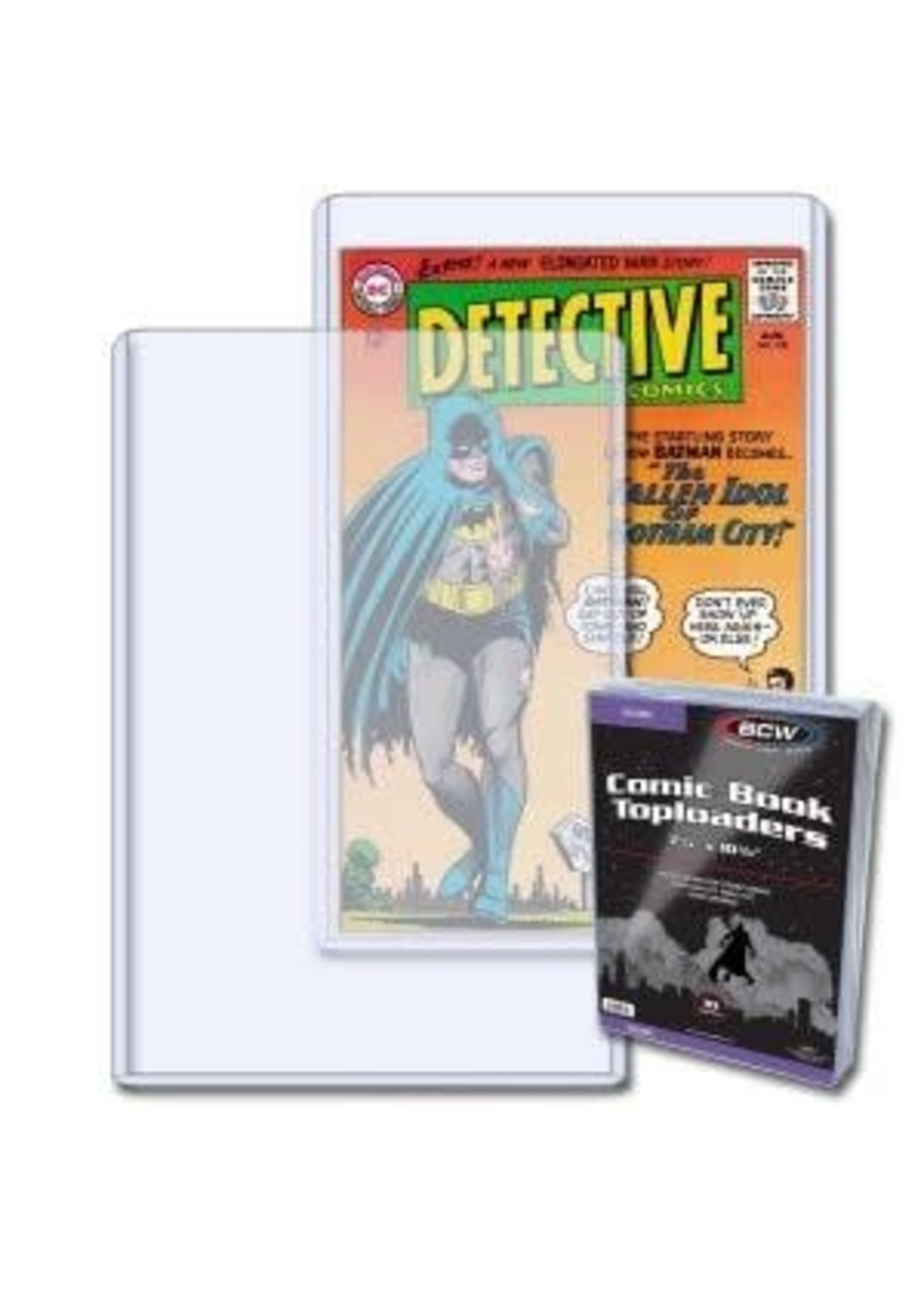 . BCW COMIC TOPLOADERS SILVER (PACK OF 10)