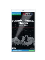 . BCW COMIC BOOK BAGS CURRENT RESEALABLE