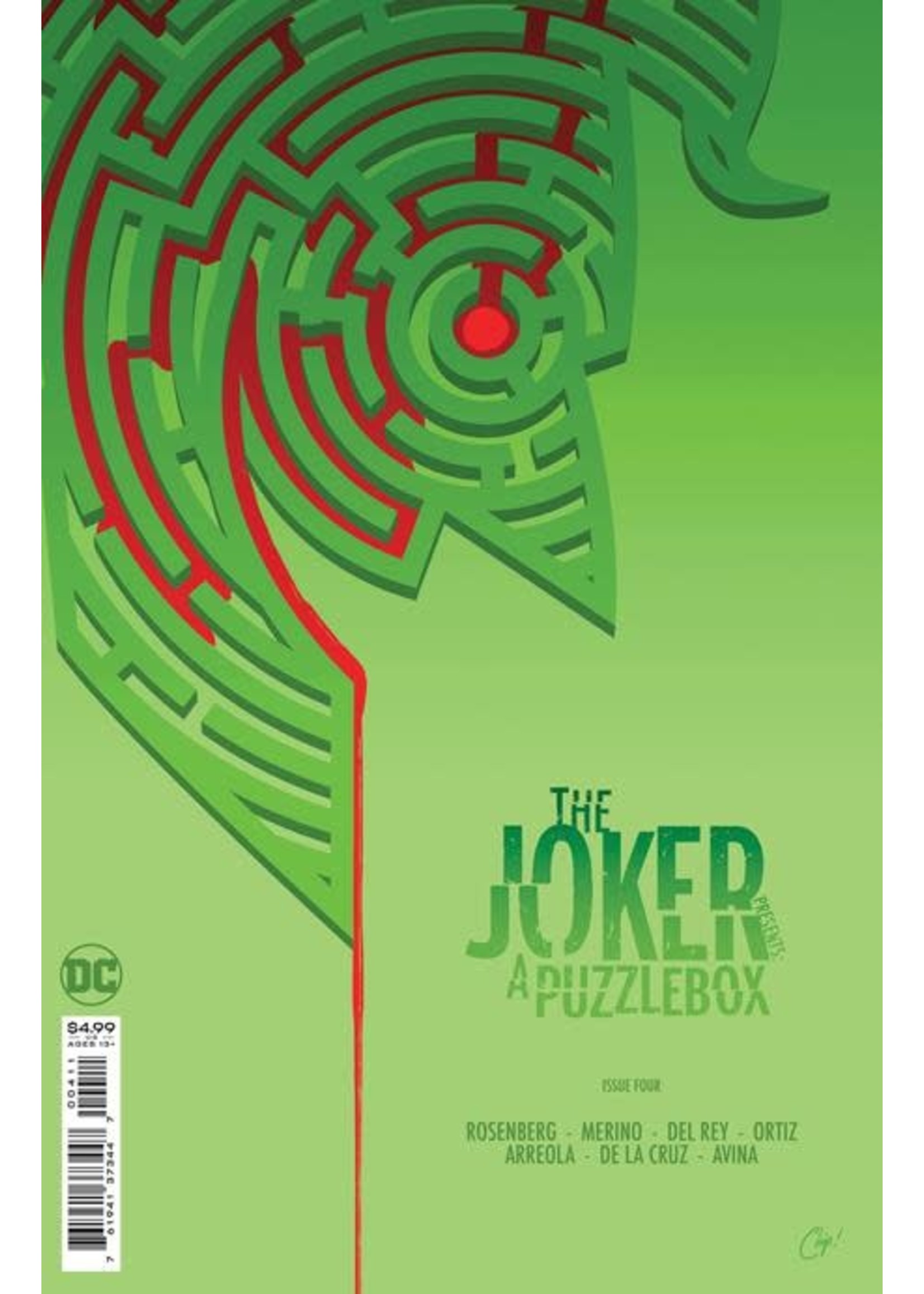 DC COMICS JOKER PRESENTS A PUZZLEBOX #4 (OF 7) CVR A