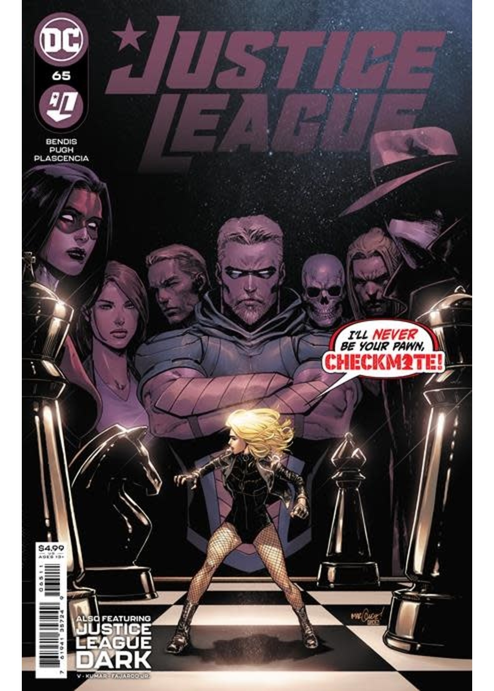 DC COMICS JUSTICE LEAGUE #65 CVR A DAVID MARQUEZ