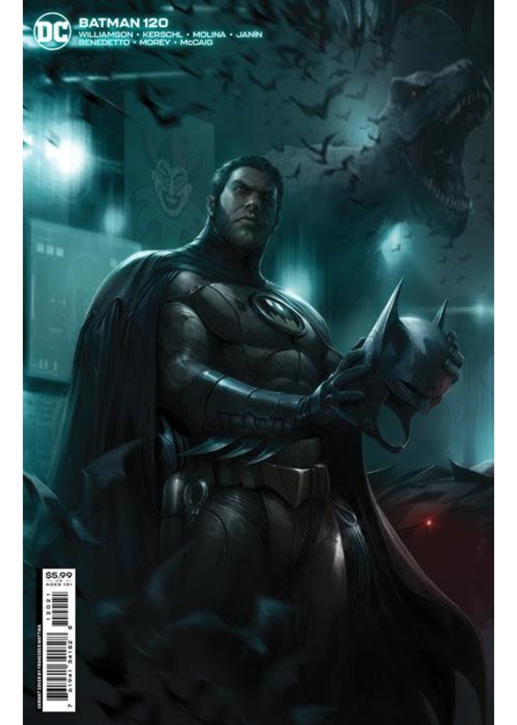 DC COMICS BATMAN (2016) #120 CVR B MATTINA CARD STOCK VAR