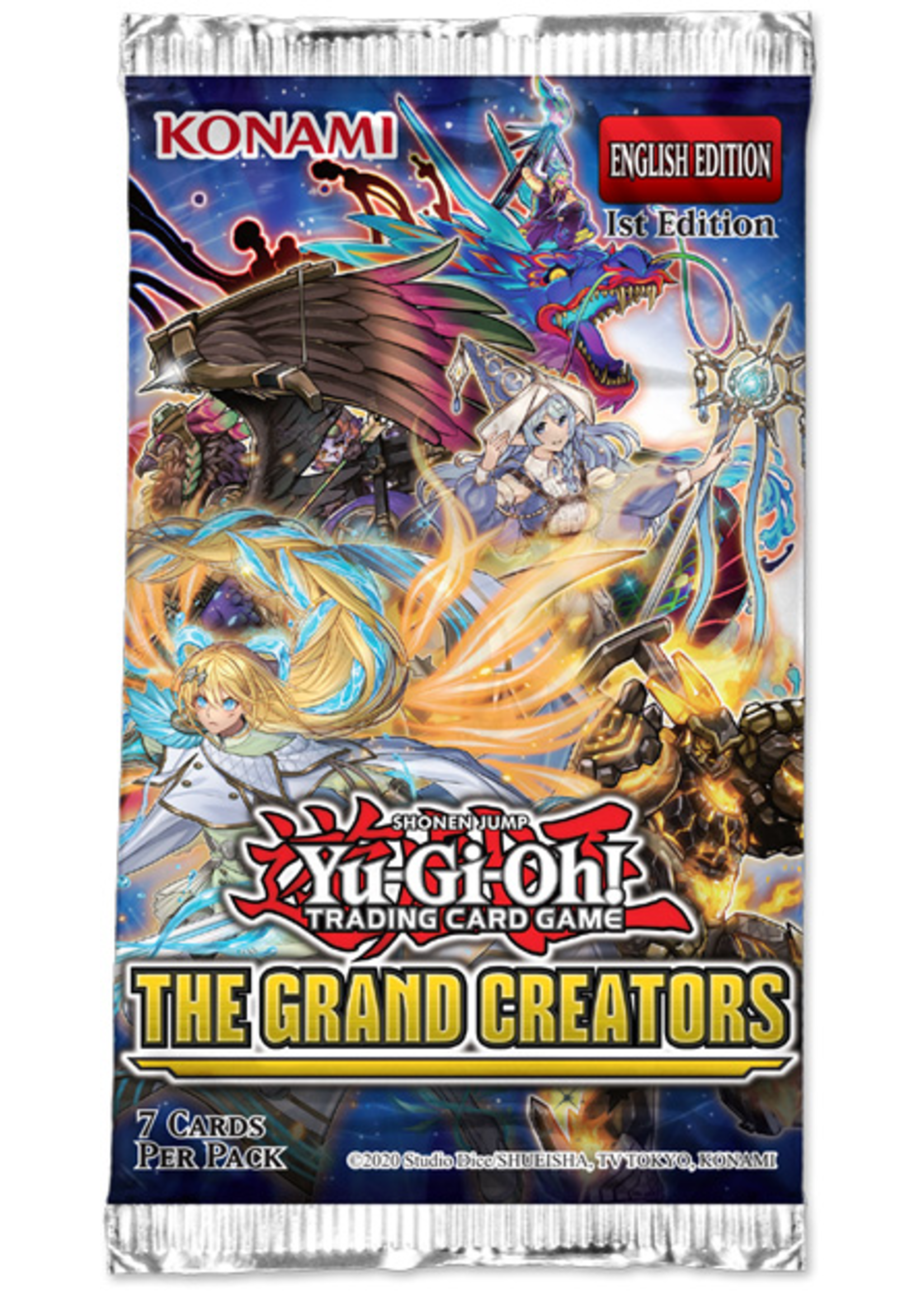 . YU-GI-OH THE GRAND CREATORS BOOSTER