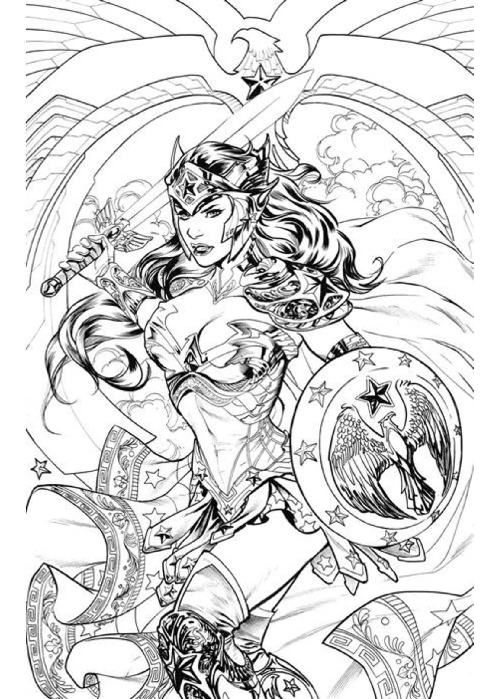 . COLORING DC WONDER WOMAN TP