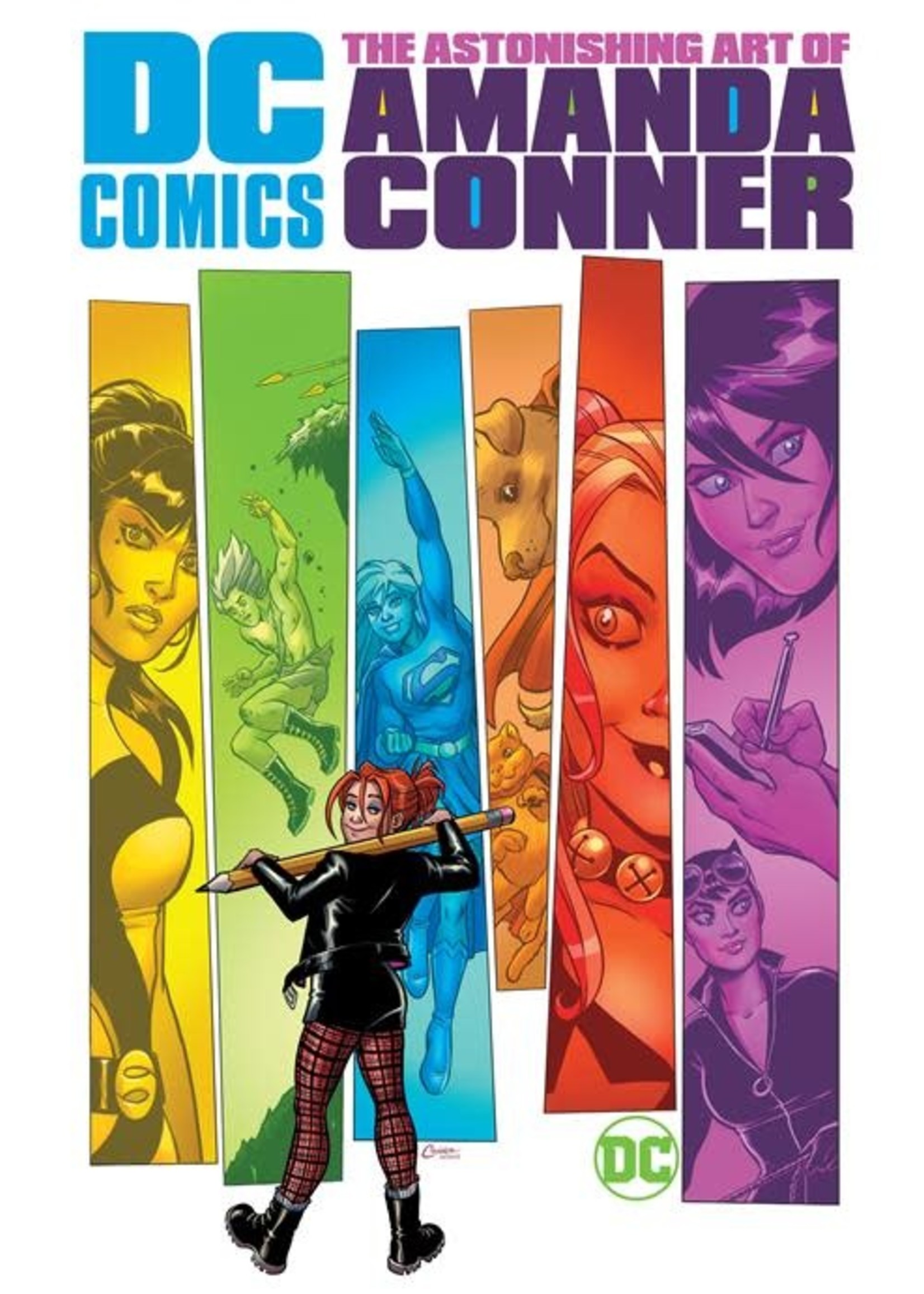DC COMICS DC COMICS THE ASTONISHING ART OF AMANDA CONNER HC