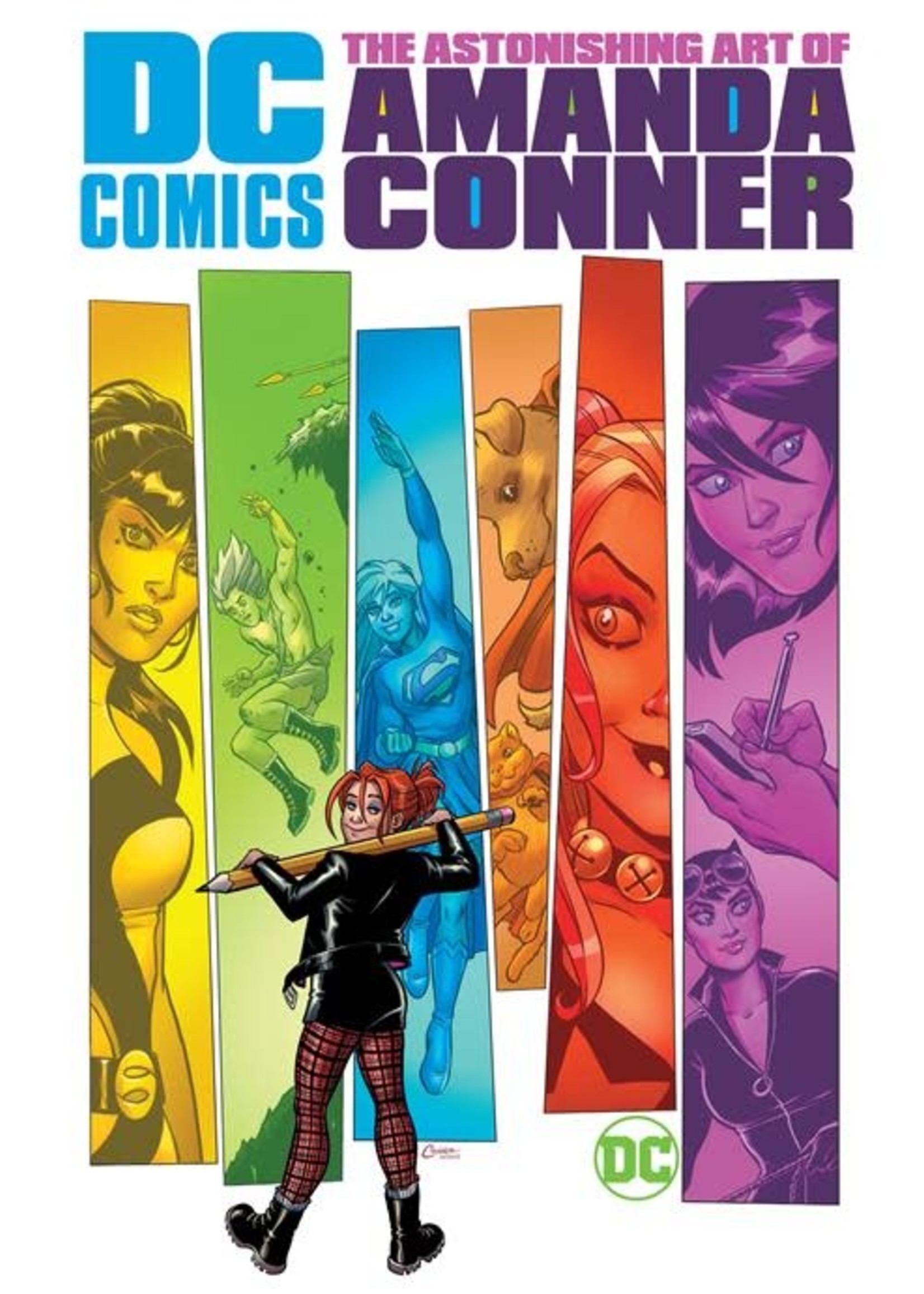 . DC COMICS THE ASTONISHING ART OF AMANDA CONNER HC