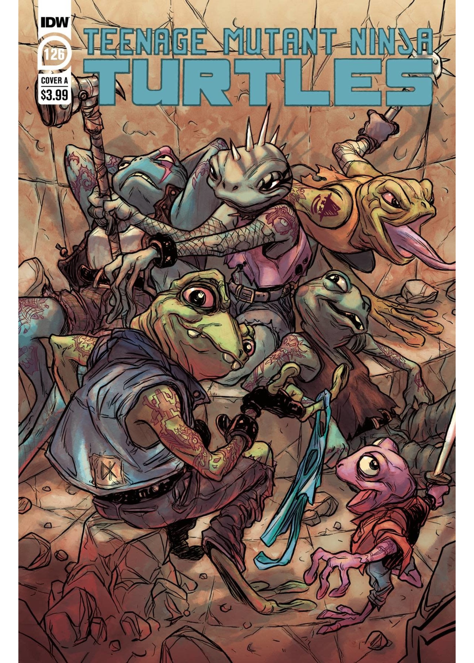 IDW PUBLISHING TMNT ONGOING #126