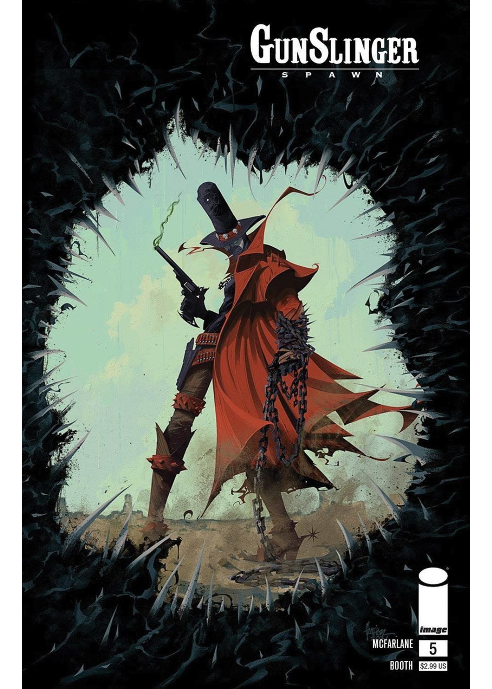 ABRAMS GUNSLINGER SPAWN #5 CVR B GLAPION