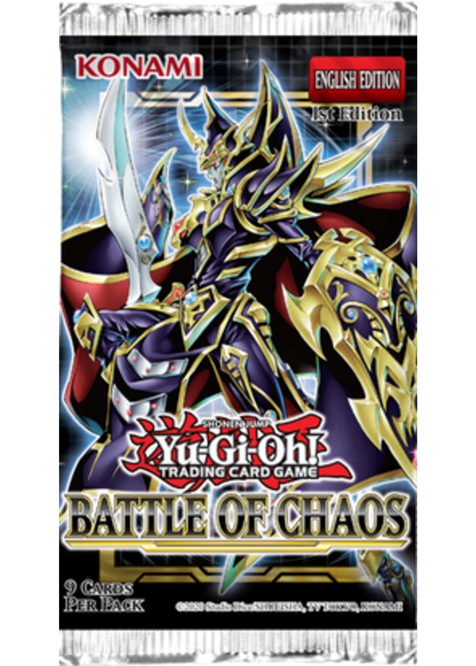 . YUGIOH BATTLE OF CHAOS BOOSTERS