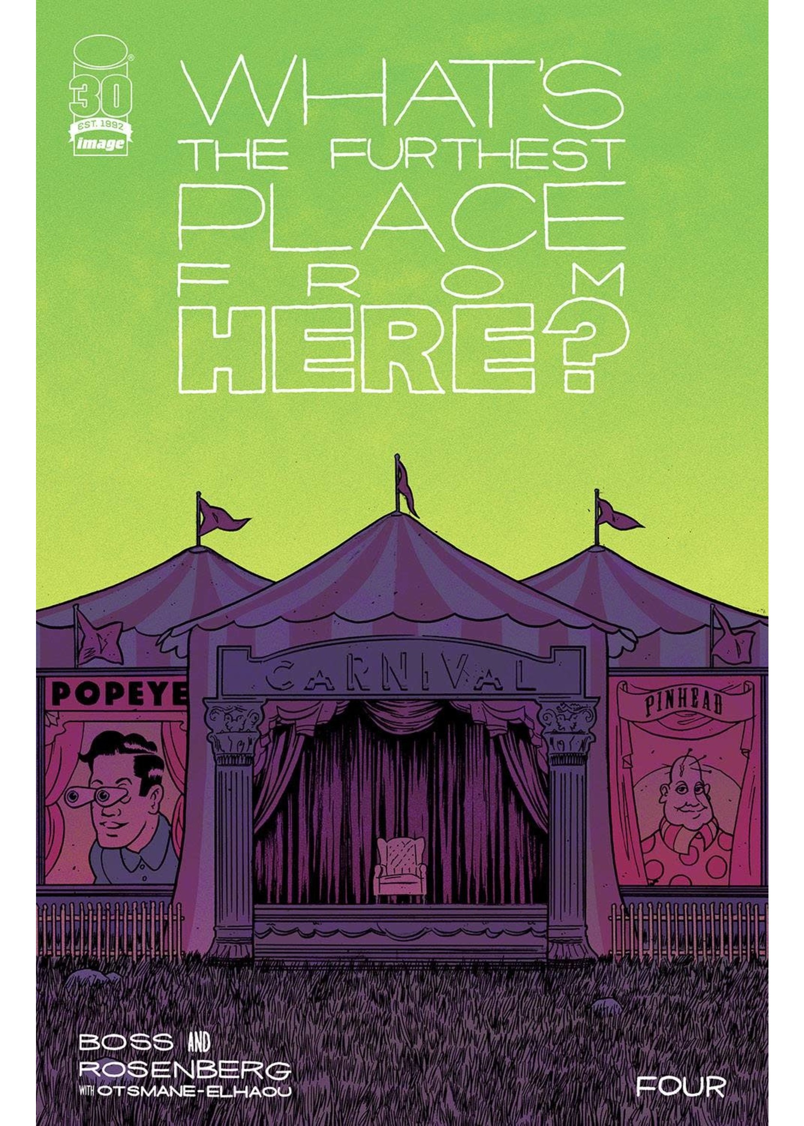 IMAGE COMICS WHATS THE FURTHEST PLACE FROM HERE #4 CVR A BOSS
