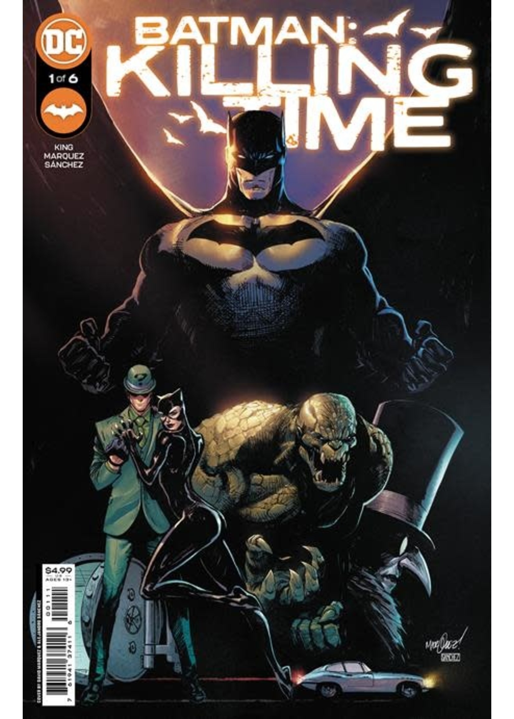 DC COMICS BATMAN KILLING TIME #1 (OF 6) CVR A DAVID MARQUEZ