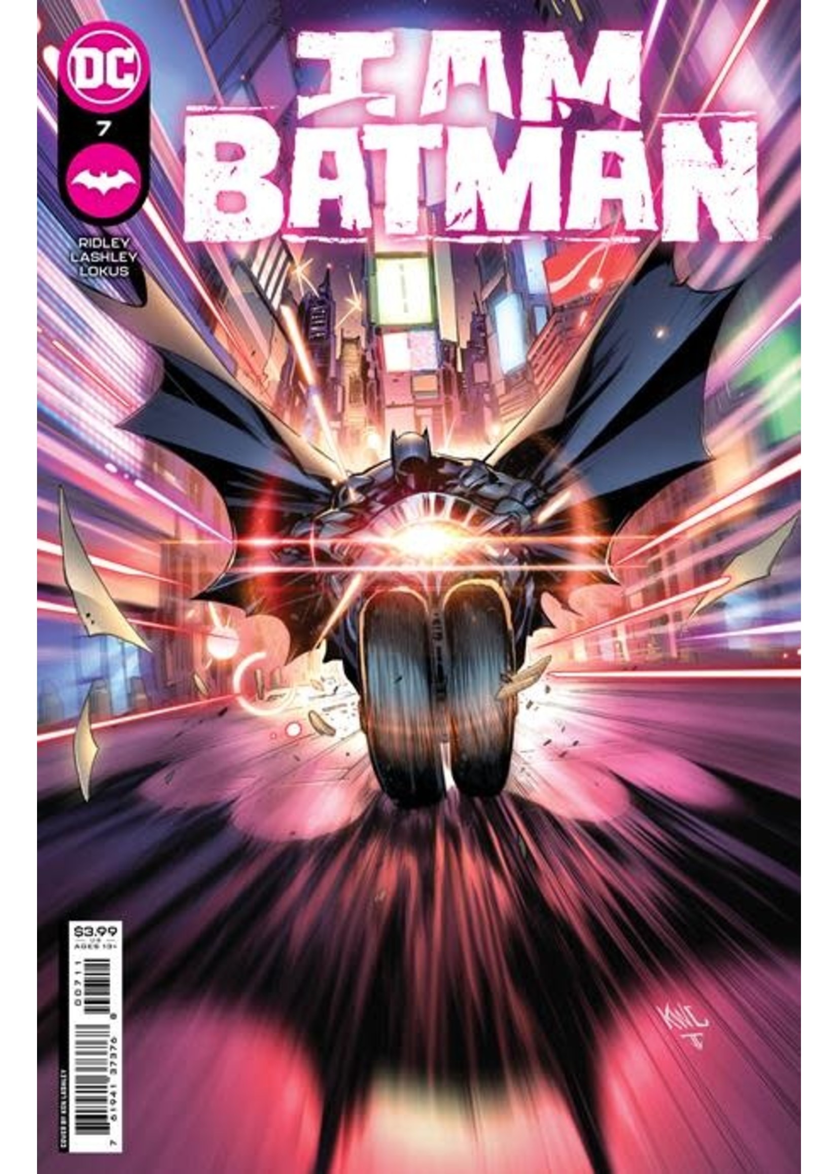 DC COMICS I AM BATMAN #7 CVR A KEN LASHLEY