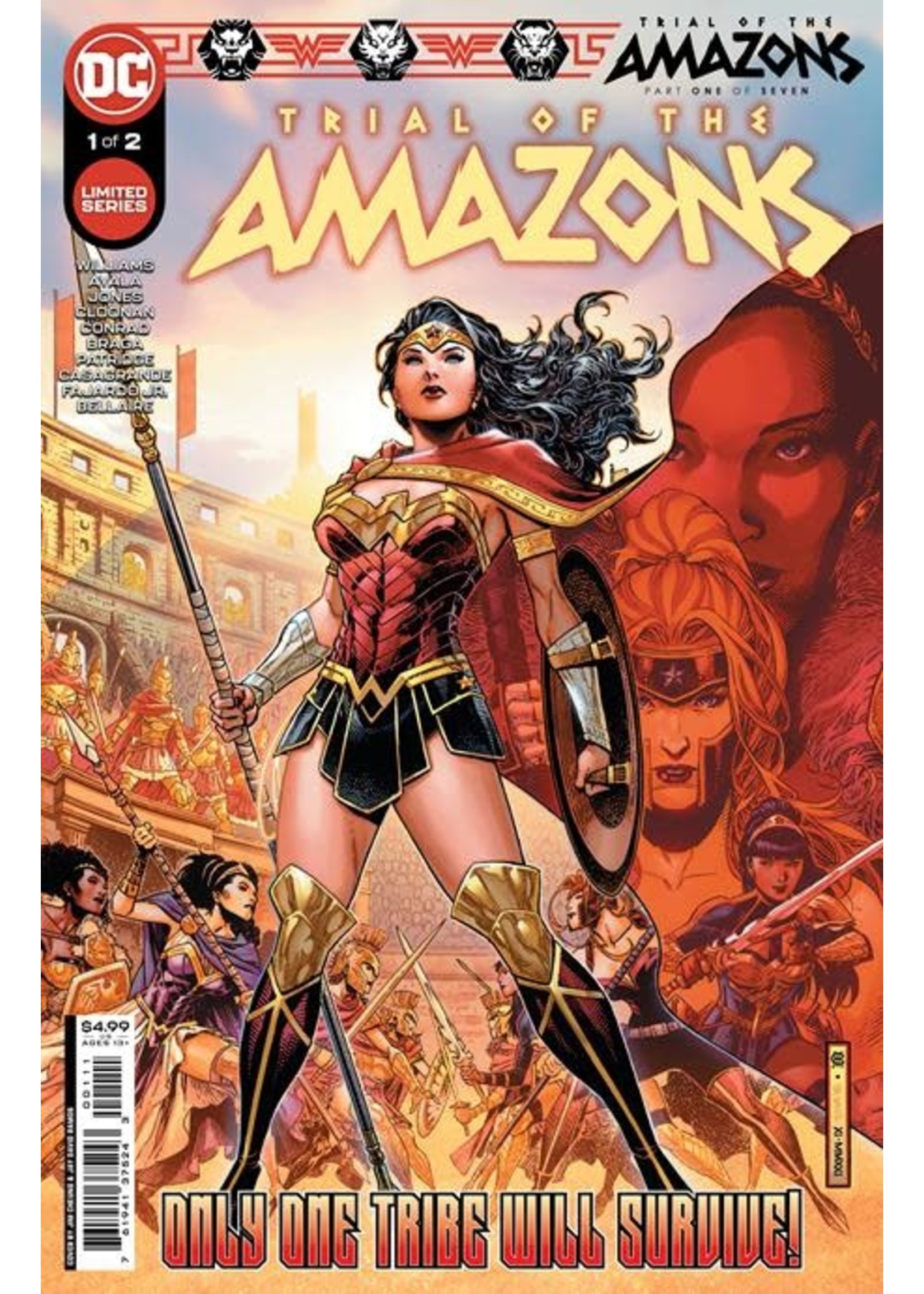 DC COMICS TRIAL OF THE AMAZONS #1 (OF 2) CVR A JIM CHEUNG