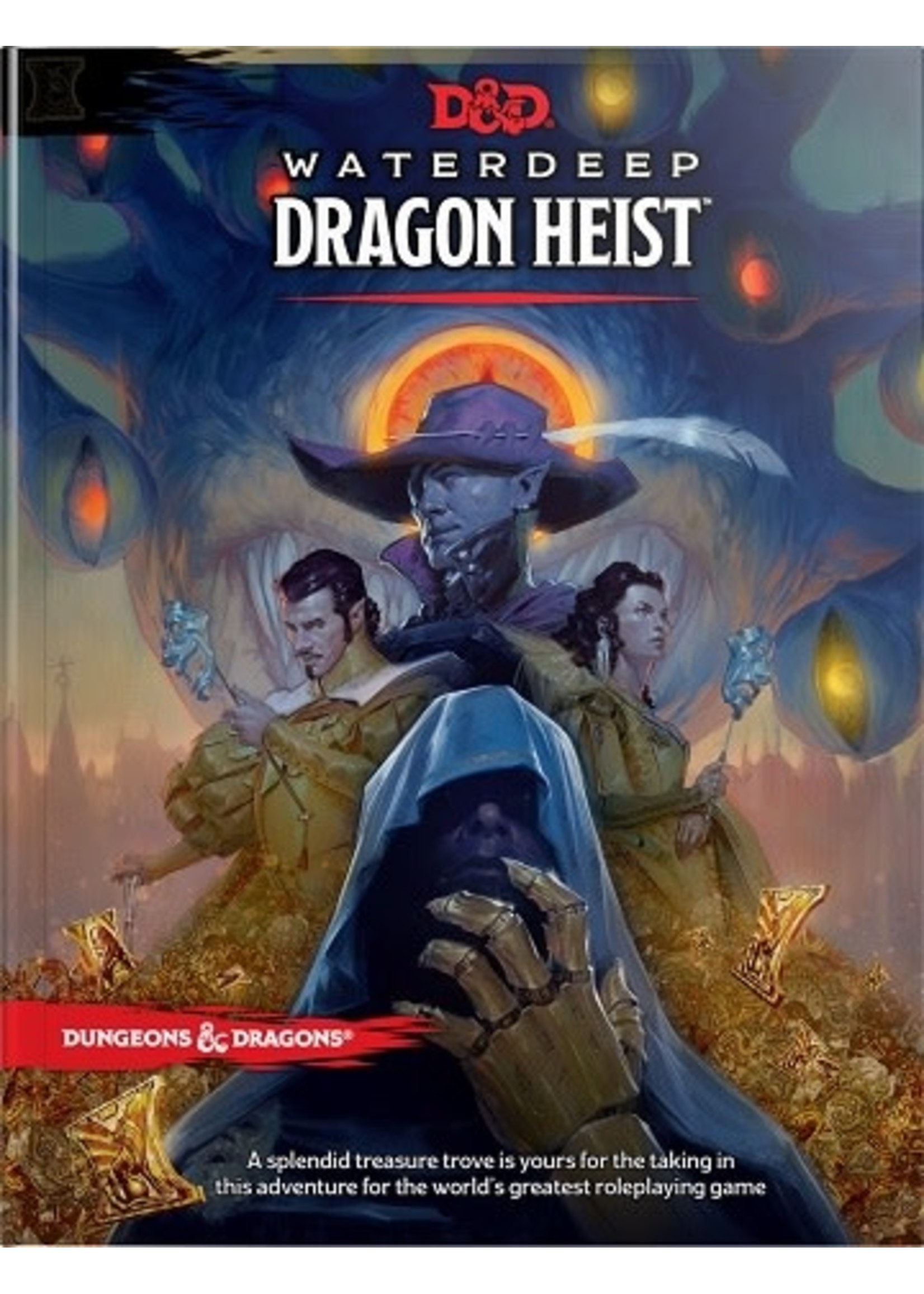 WIZARDS OF THE COAST D&D RPG WATERDEEP DRAGON HEIST HC