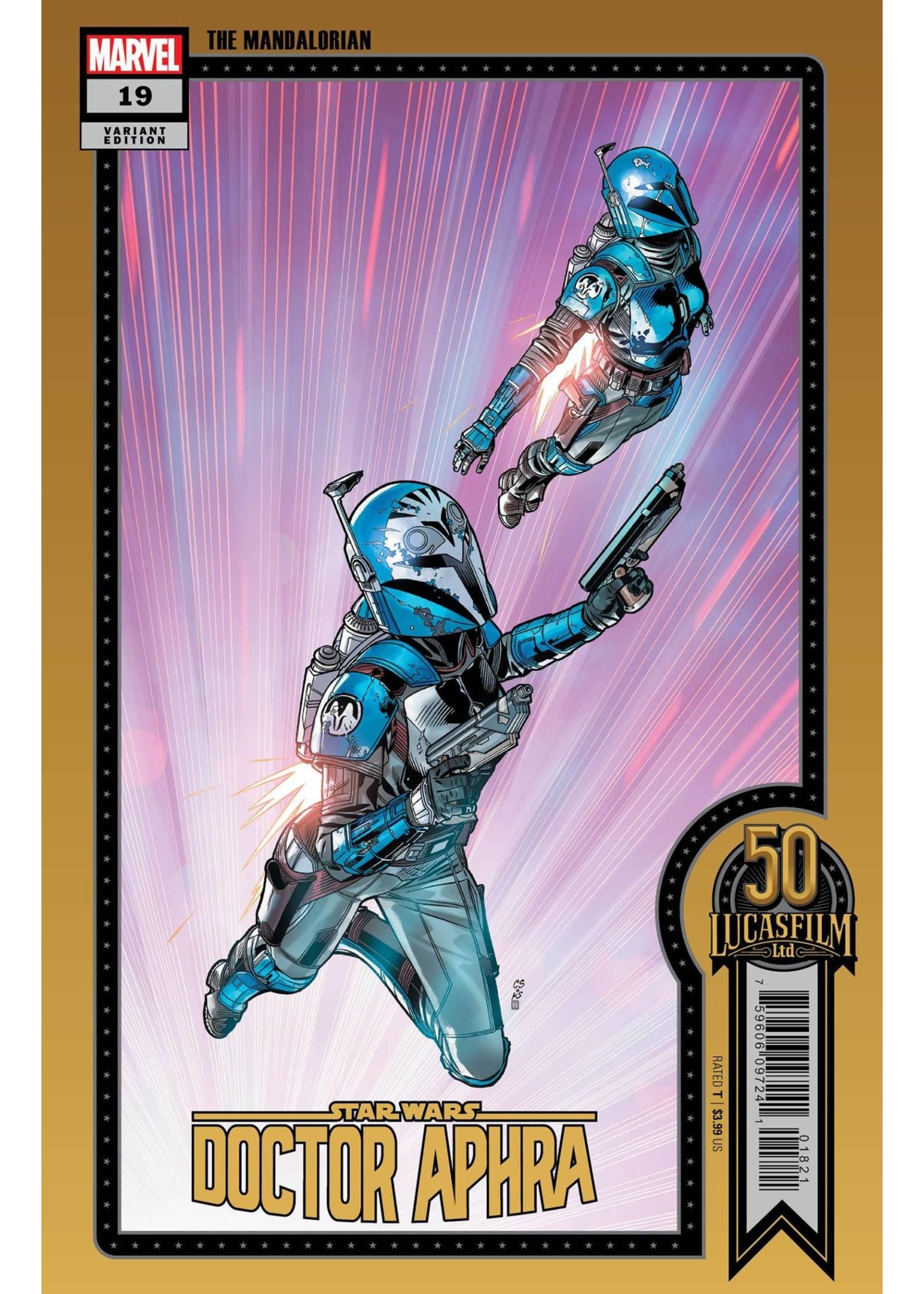 . STAR WARS DOCTOR APHRA #19 SPROUSE LUCASFILM 50TH VARIANT
