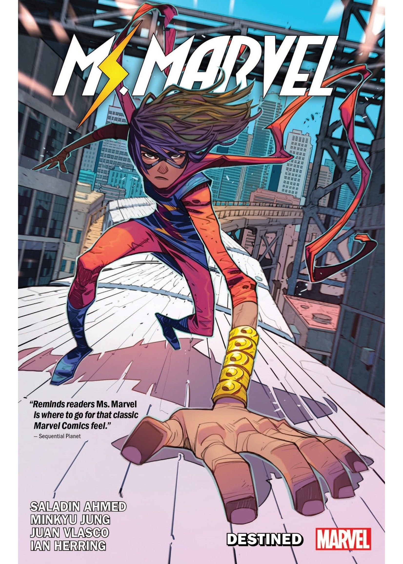 . MS MARVEL BY SALADIN AHMED VOL 1 DESTINED