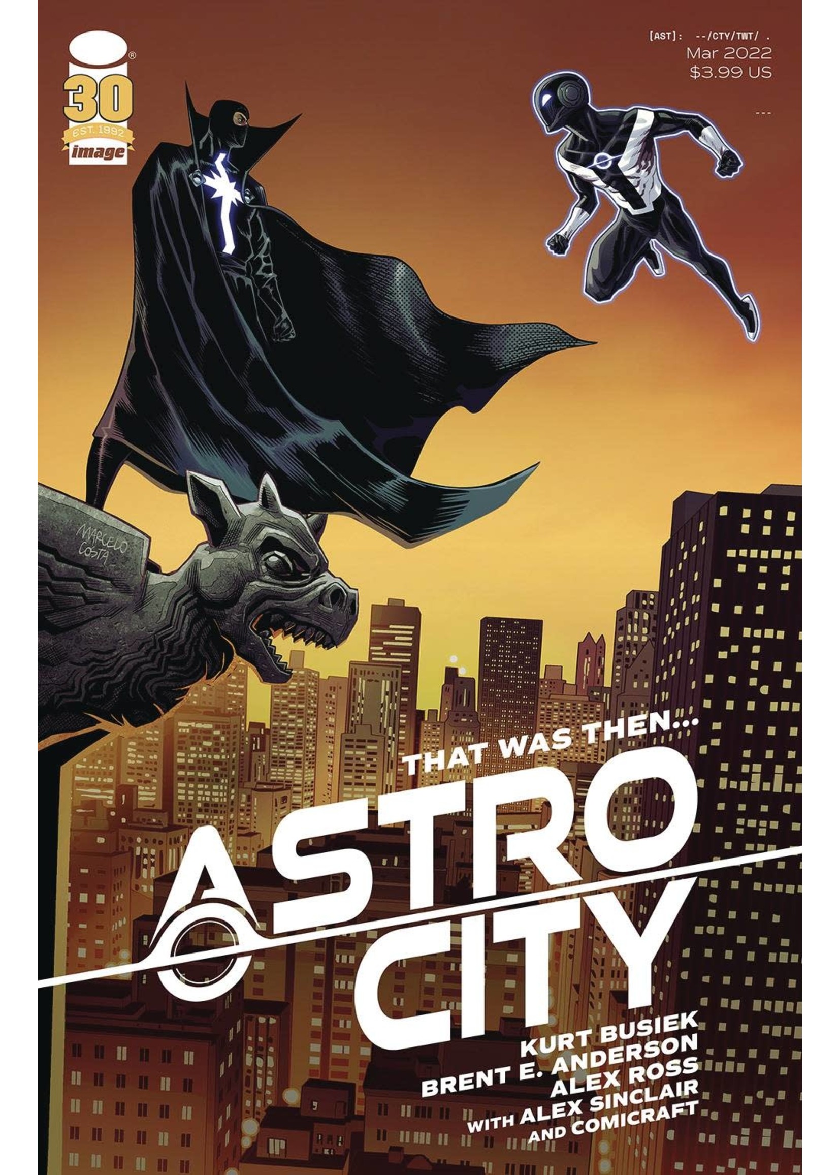 IMAGE COMICS ASTRO CITY THAT WAS THEN SPEC CVR C COSTA