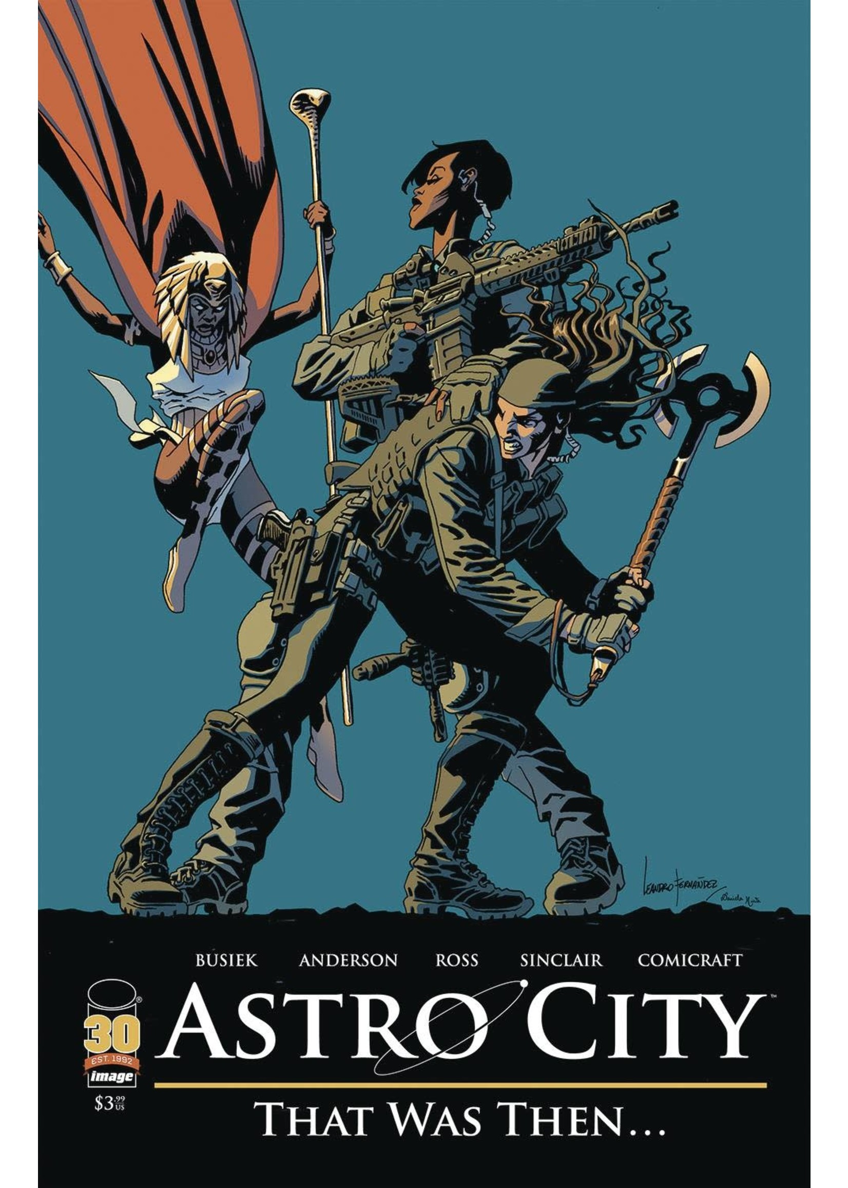 . ASTRO CITY THAT WAS THEN SPEC CVR D FERNANDEZ
