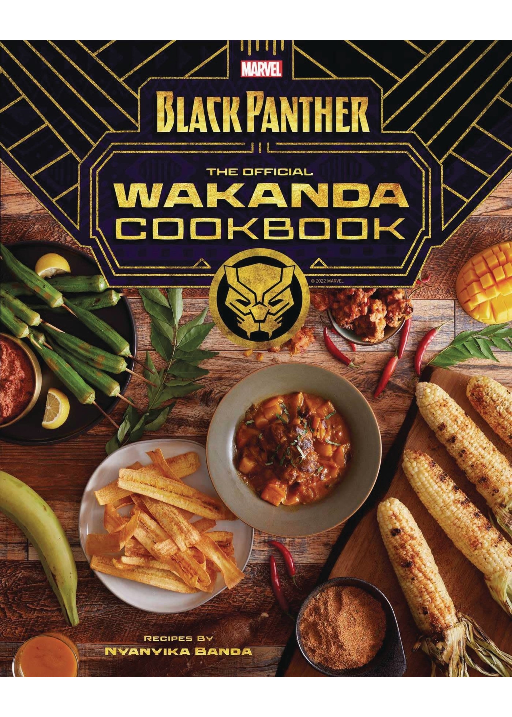 INSIGHT EDITIONS MARVEL BLACK PANTHER OFFICIAL WAKANDA COOKBOOK HC