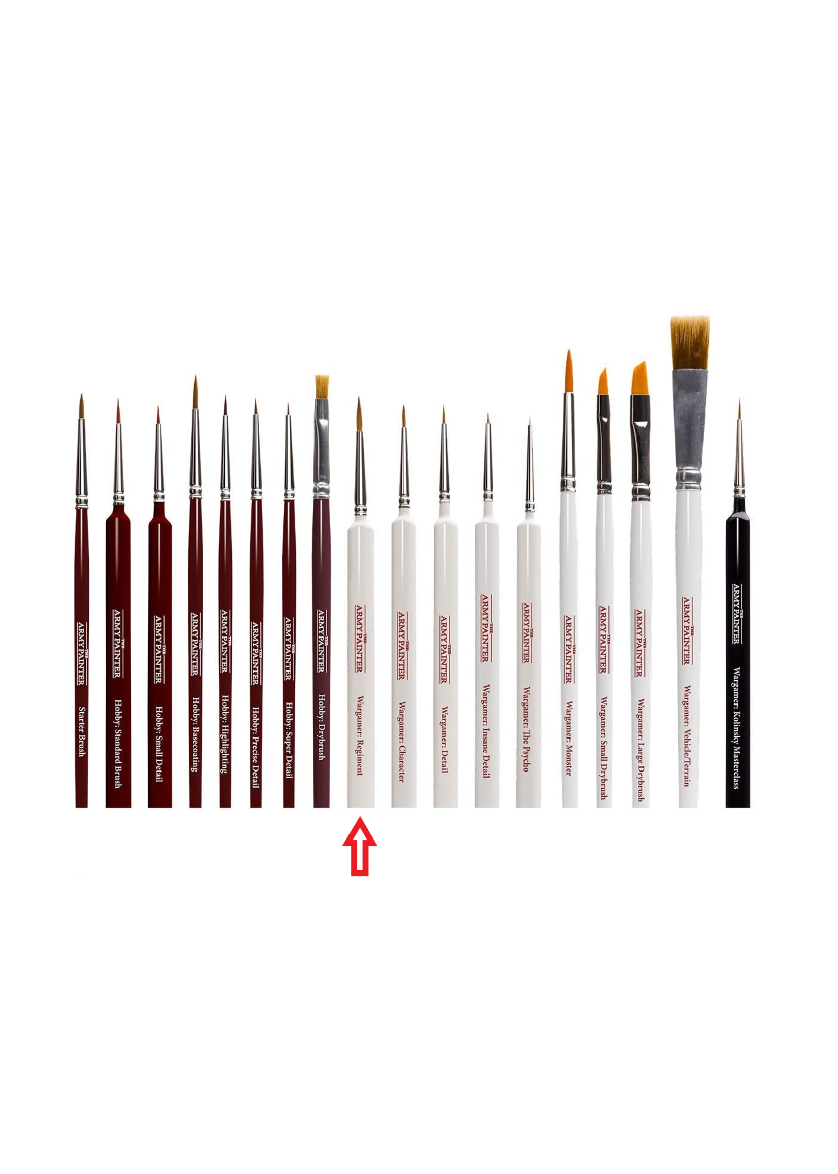 . WARGAMER BRUSH - REGIMENT