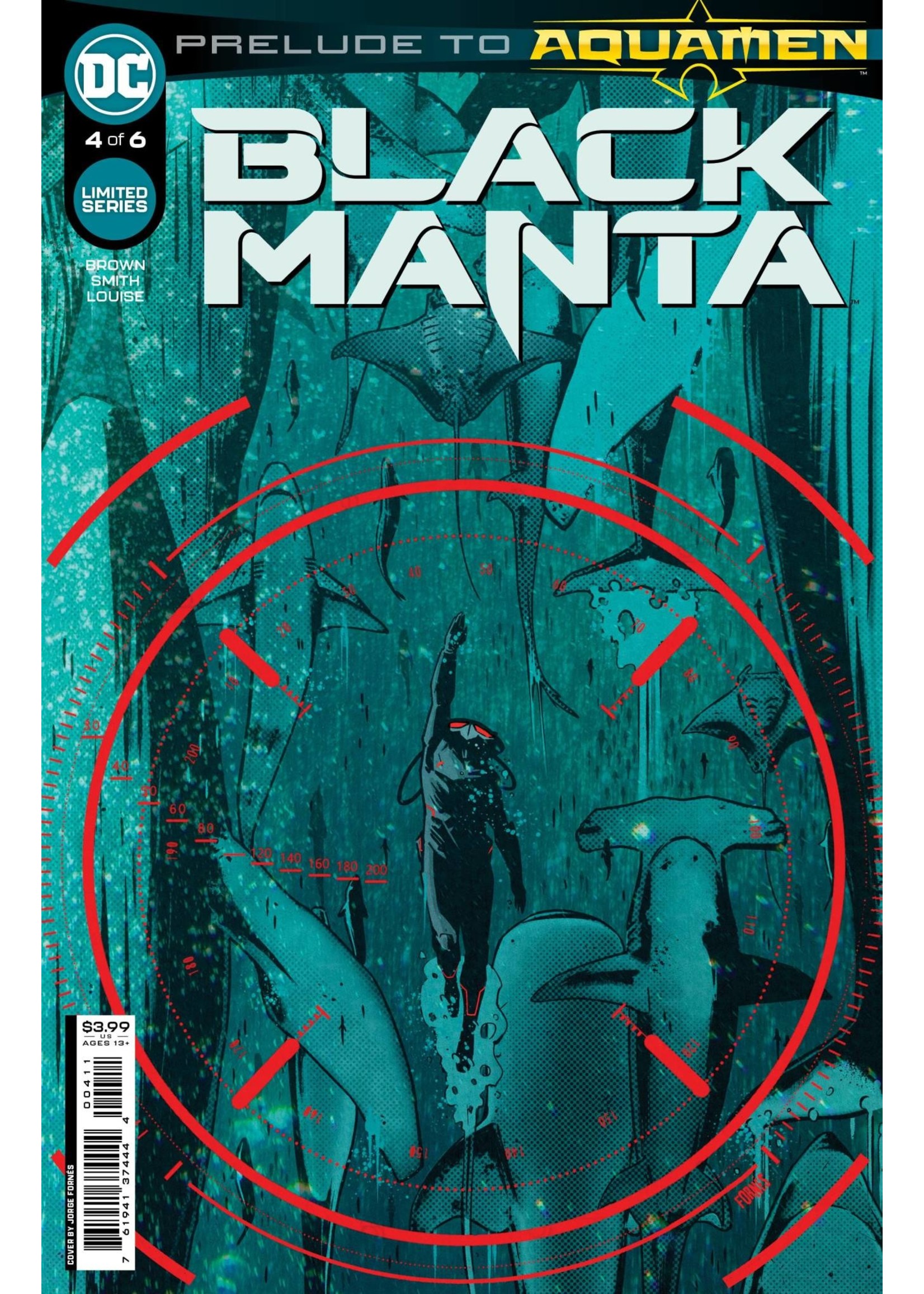 . BLACK MANTA (2021) complete 6 issue series