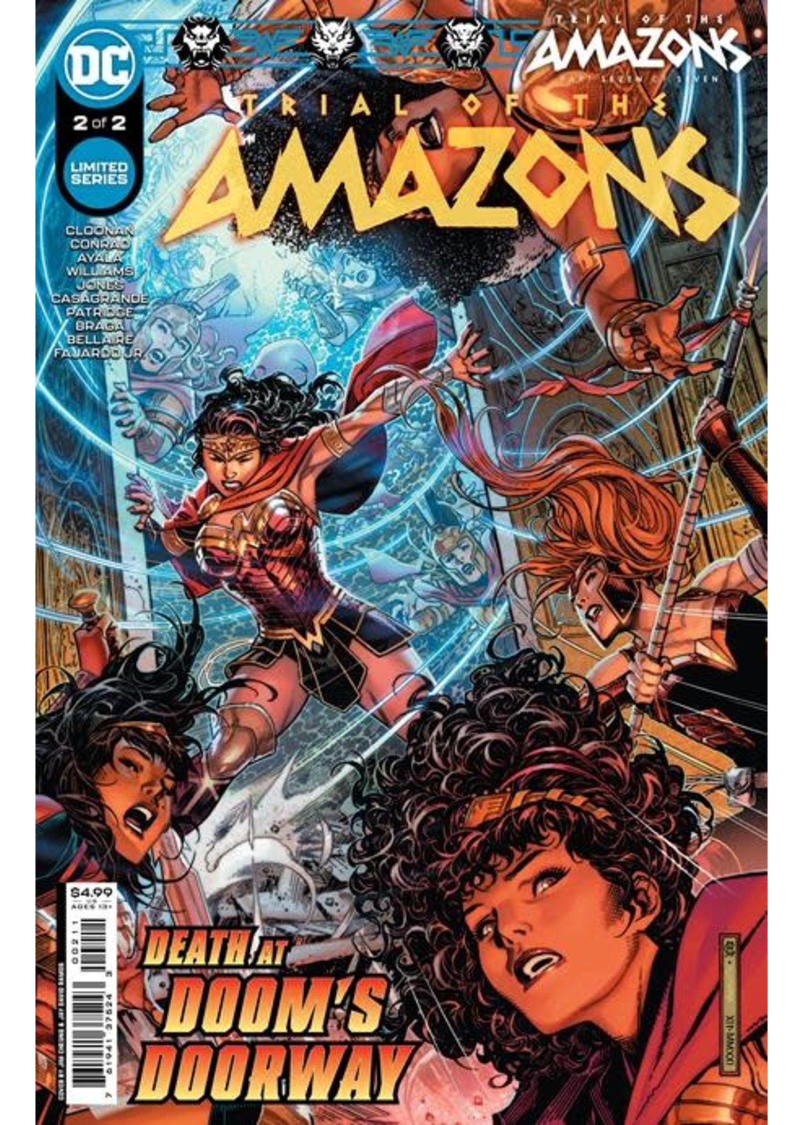 DC COMICS TRIAL OF THE AMAZONS #2 (OF 2) CVR A JIM CHEUNG