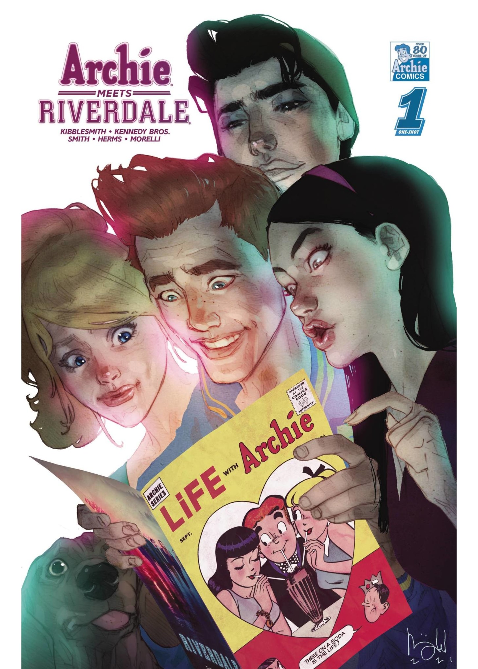 ARCHIE COMIC PUBLICATIONS ARCHIE MEETS RIVERDALE ONESHOT CVR B BEN CALDWELL