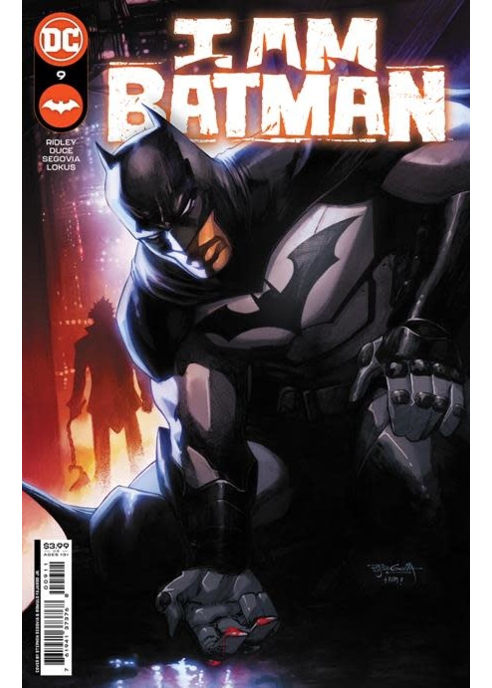 DC COMICS I AM BATMAN #9 CVR A SEGOVIA