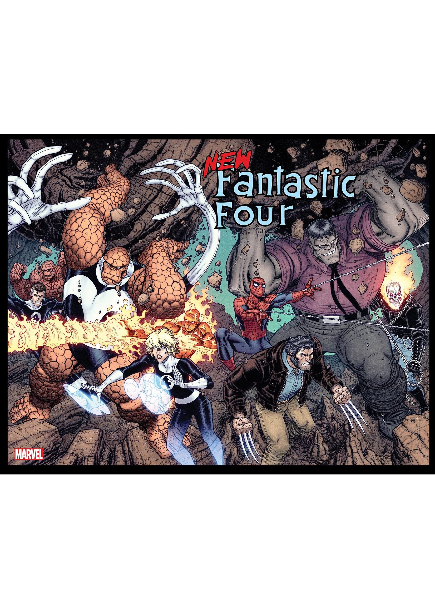 ABRAMS NEW FANTASTIC FOUR #1 POSTER
