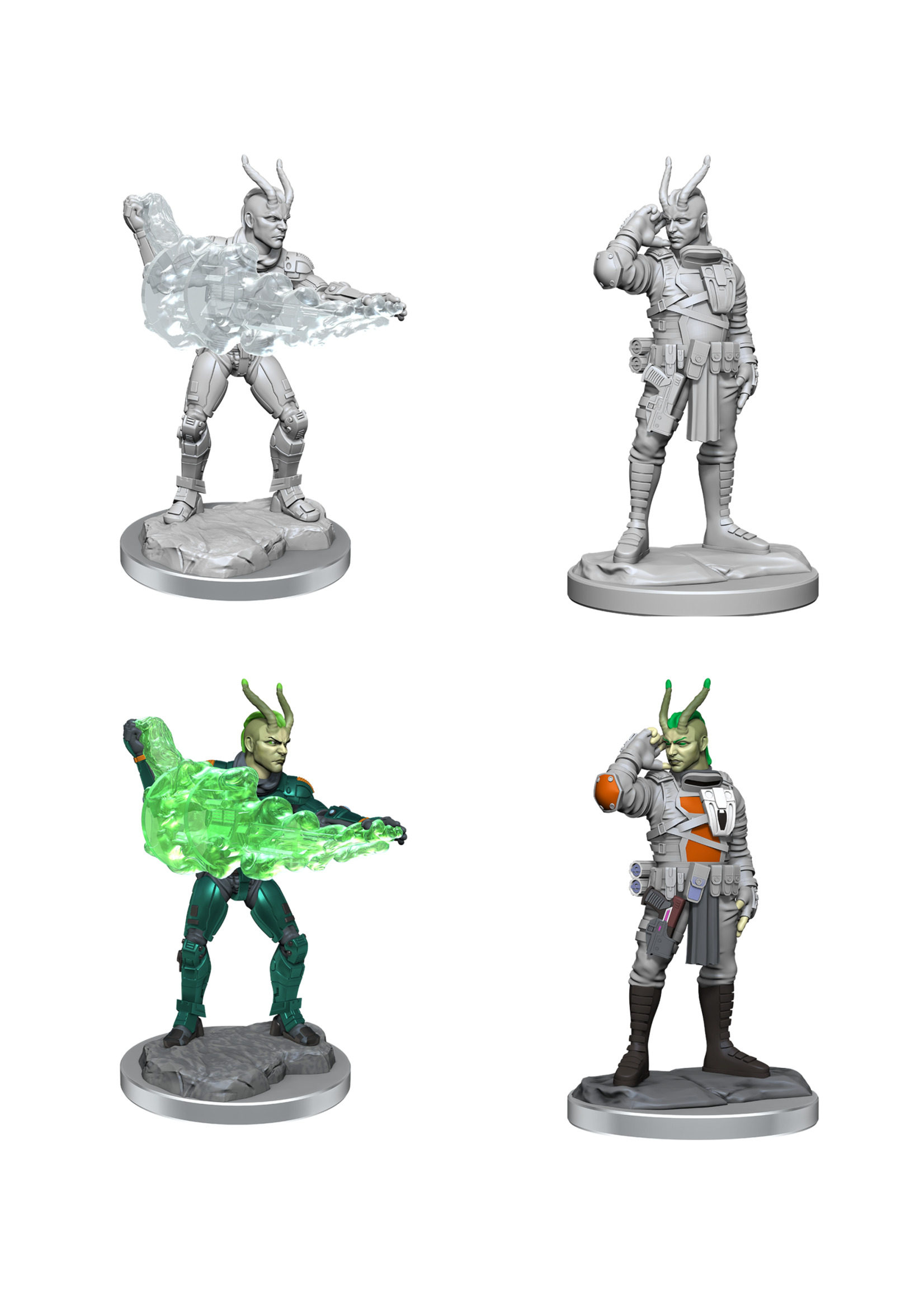 SF UNPAINTED MINIS WV17 LASHUNTA TECHNOMANCER MALE