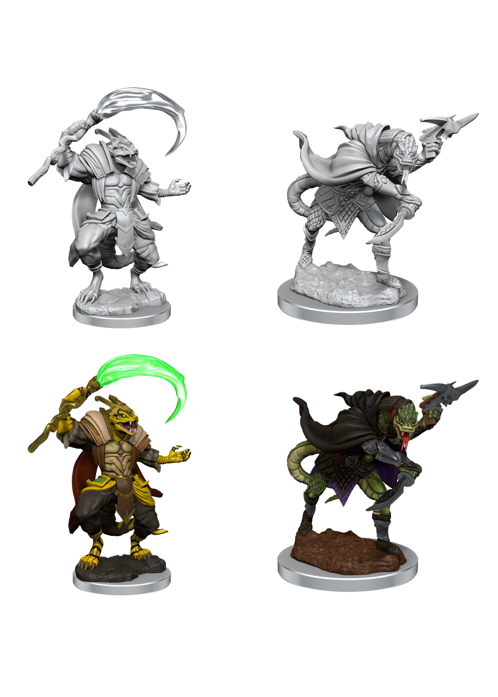 PF UNPAINTED MINIS WV17 SERPENTFOLK
