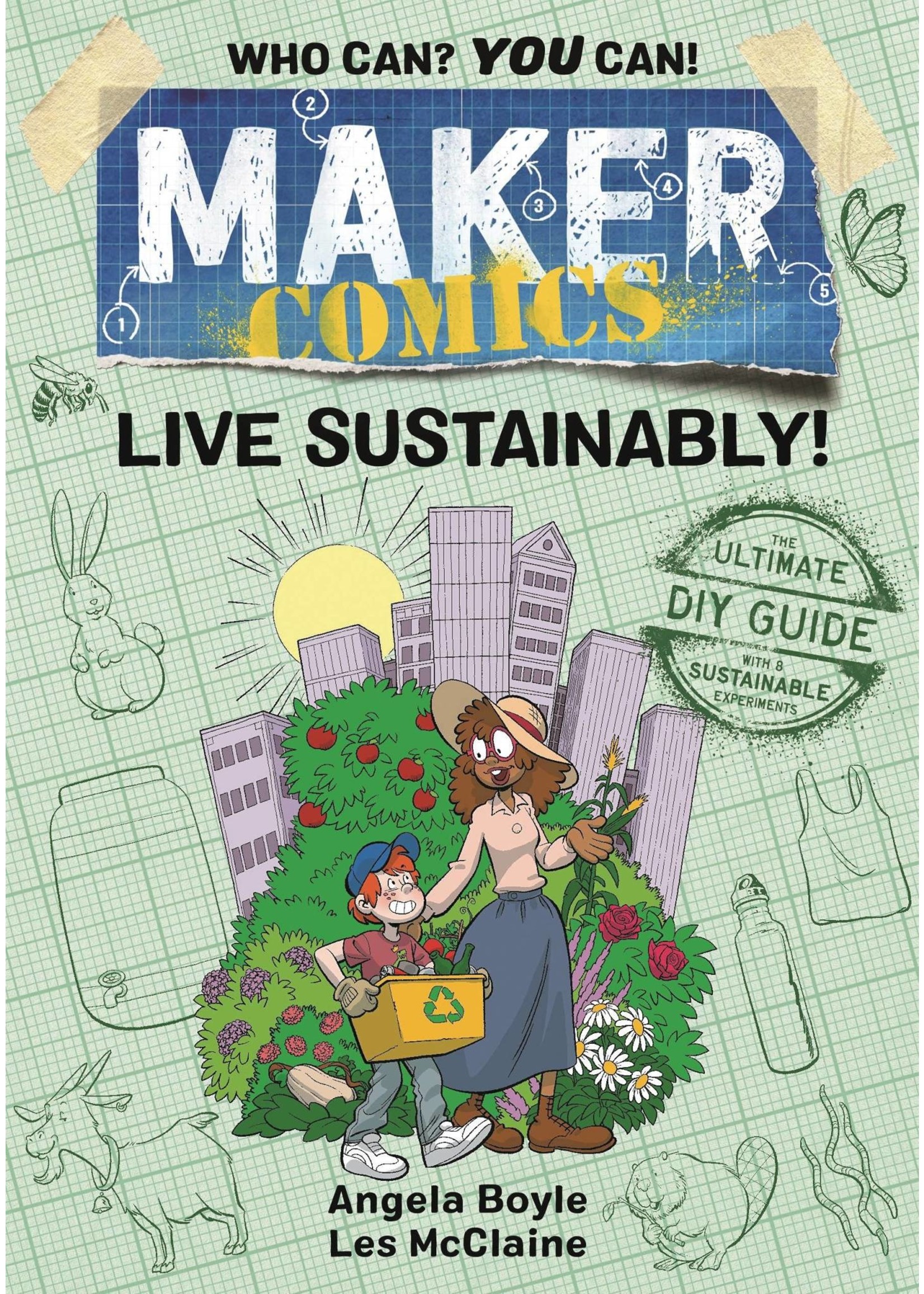 FIRST SECOND BOOKS MAKER COMICS LIVE SUSTAINABLY!