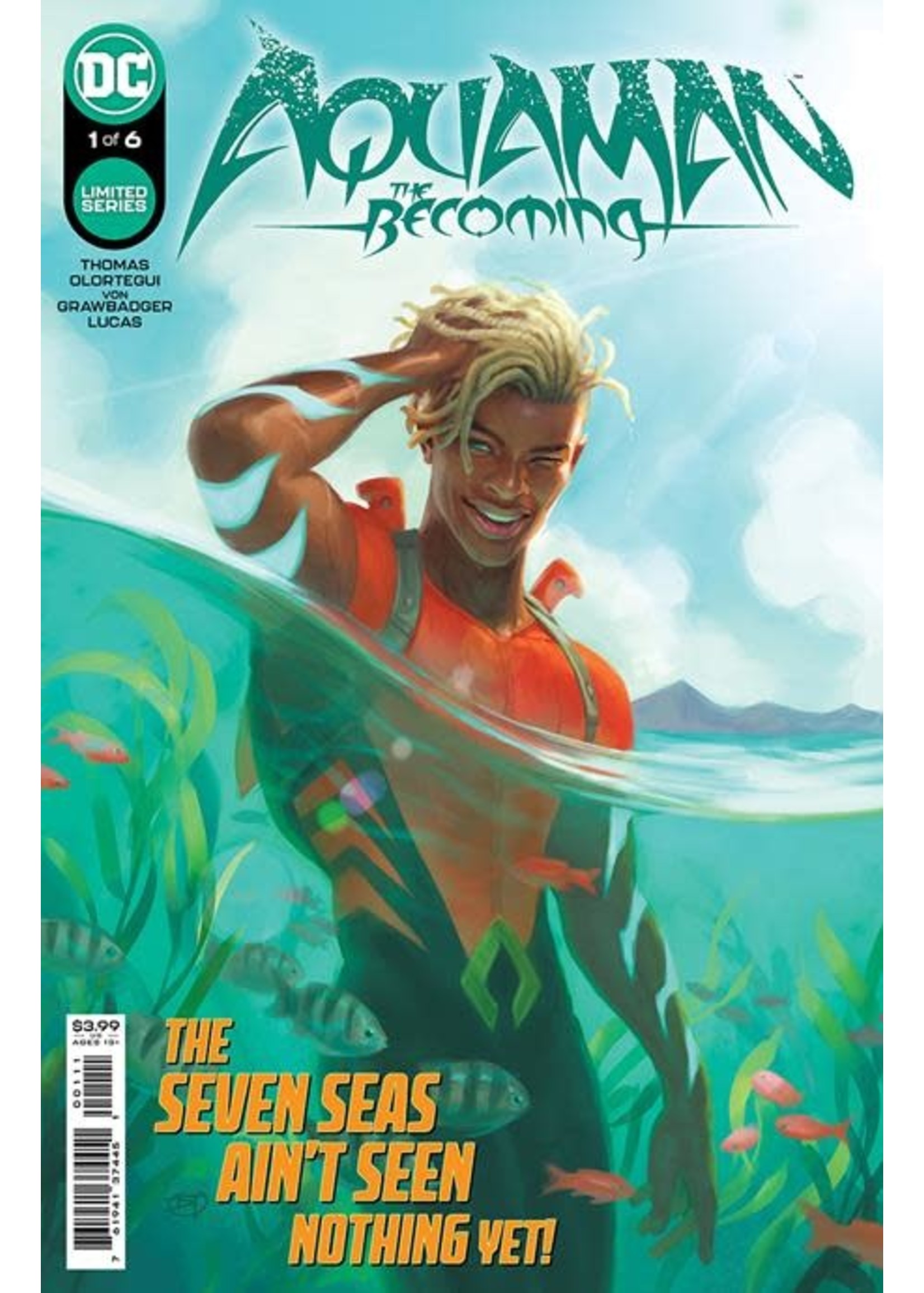 DC COMICS AQUAMAN THE BECOMING #1 (OF 6) CVR A DAVID TALASKI