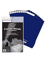 BCW BCW COMIC BOOK DIVIDERS BLUE