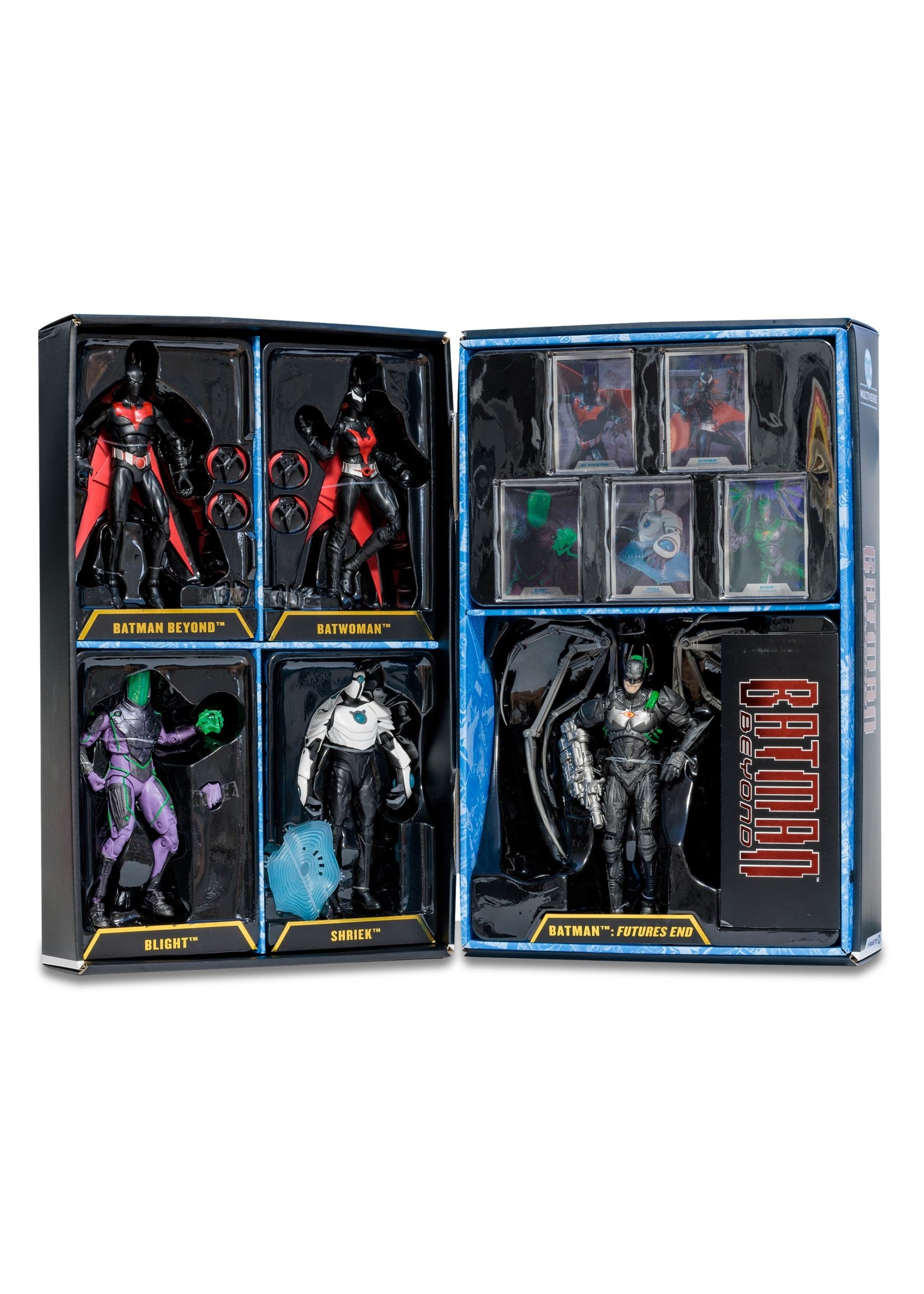 . DC MULTIVERSE 7IN BUILD-A 5 PACK - BATMAN BEYOND