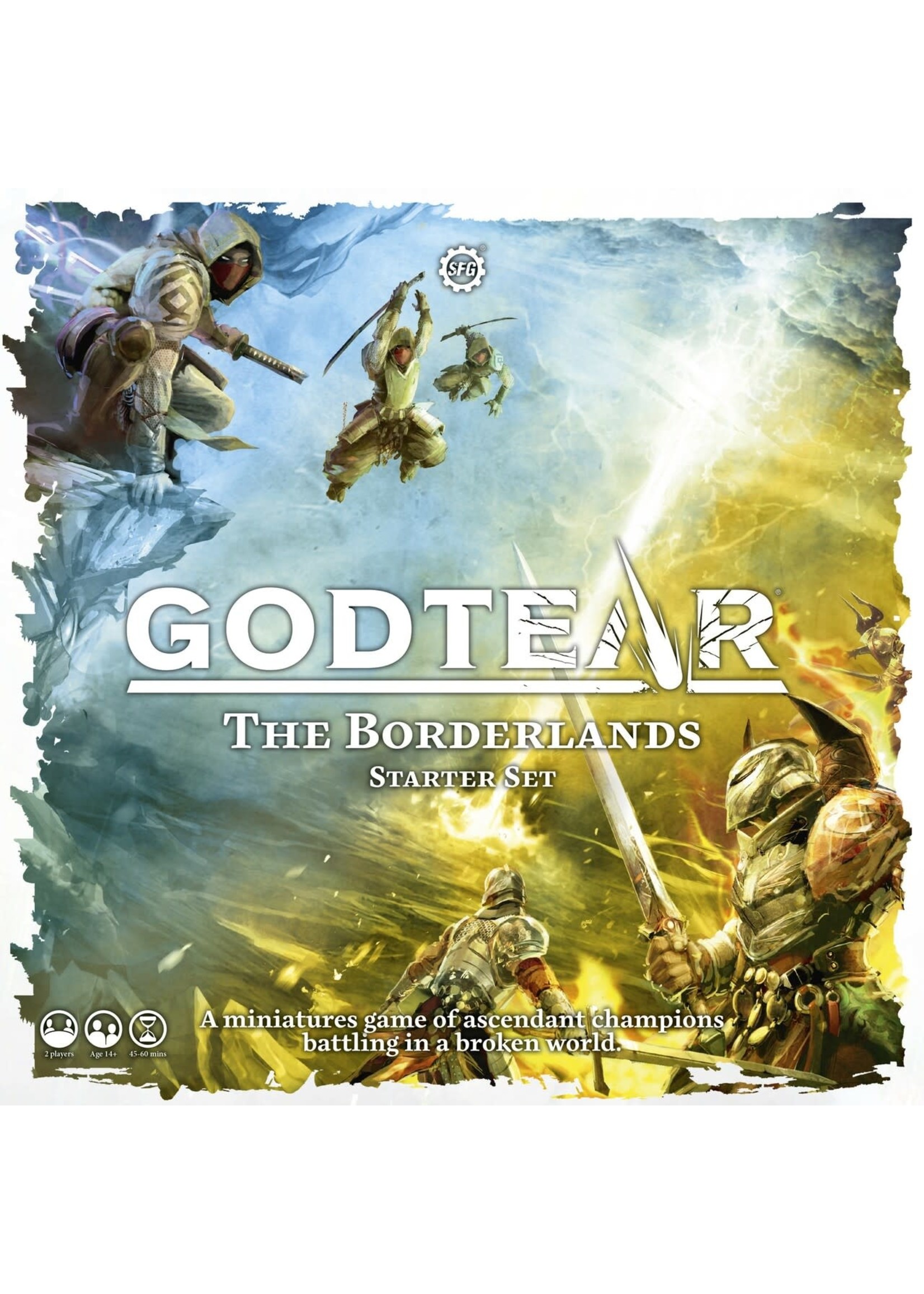 STEAMFORGED GAMES GODTEAR THE BORDERLANDS STARTER SET