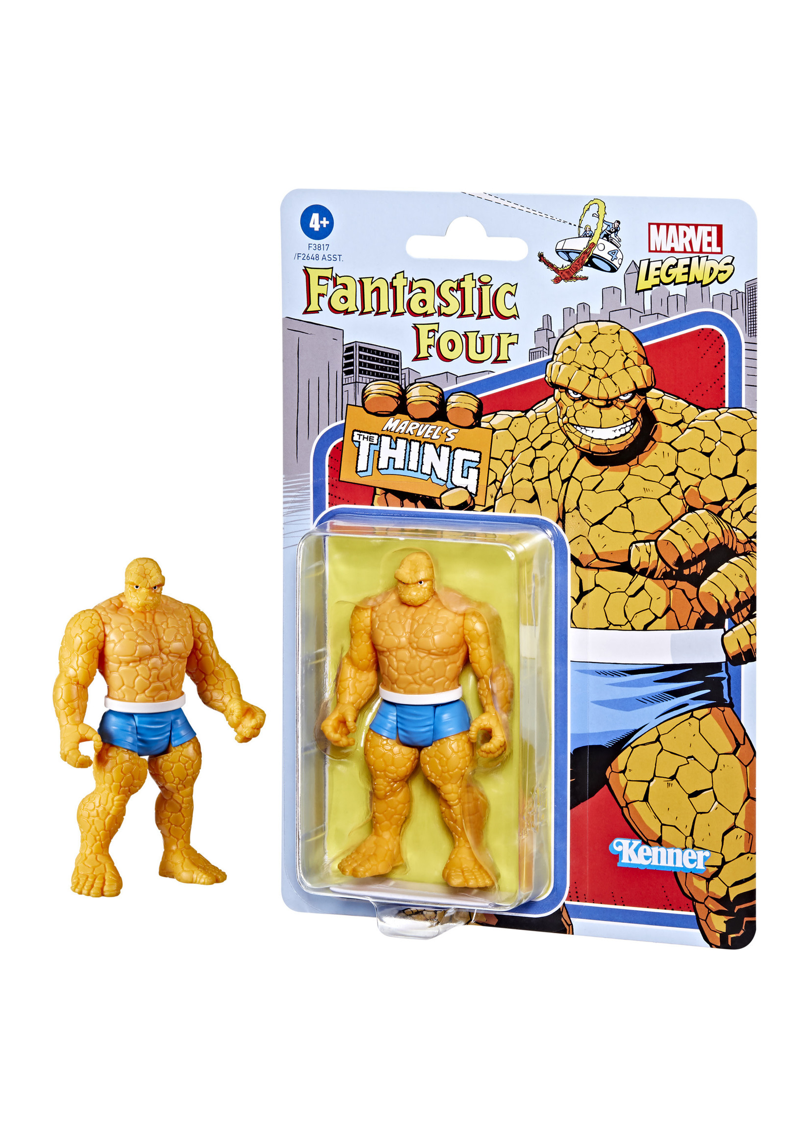 MARVEL RETRO LEGENDS 3-3/4IN THE THING