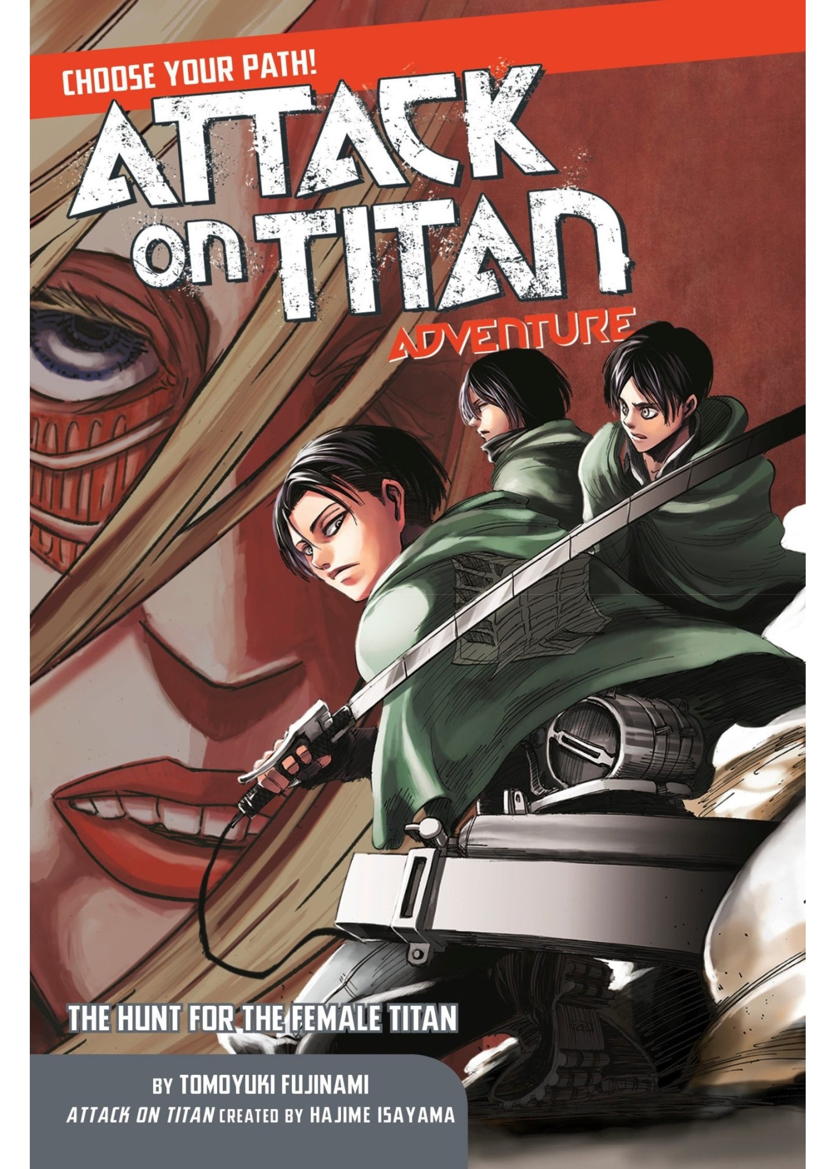 KODANSHA ATTACK ON TITAN CHOOSE YOUR PATH ADVENTURE THE HUNT FOR THE FEMALE TITAN