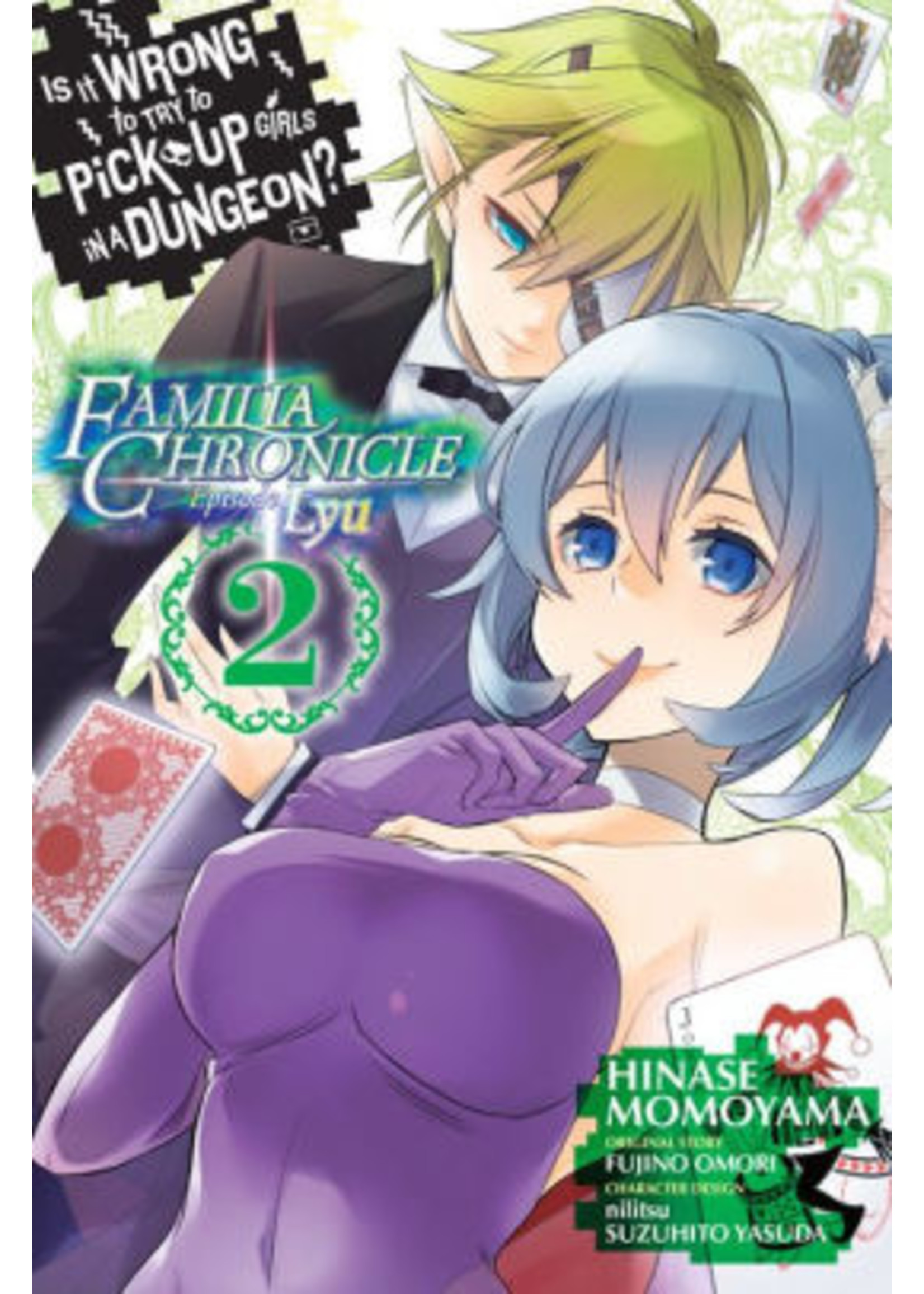 . IS WRONG PICK UP GIRLS DUNGEON FAMILIA LYU GN VOL 02 MANGA