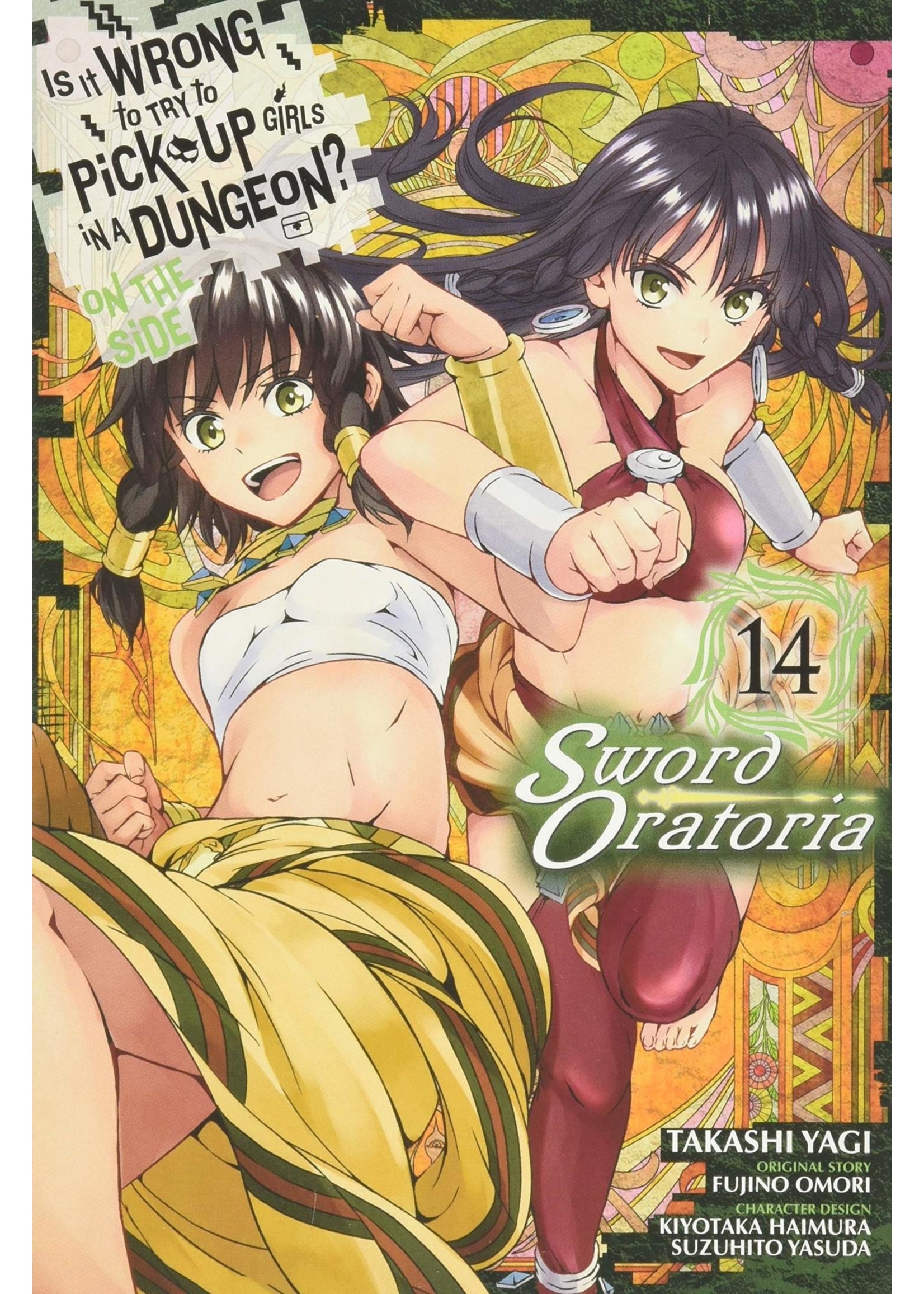 . IS WRONG PICK UP GIRLS DUNGEON SWORD ORATORIA GN VOL 14